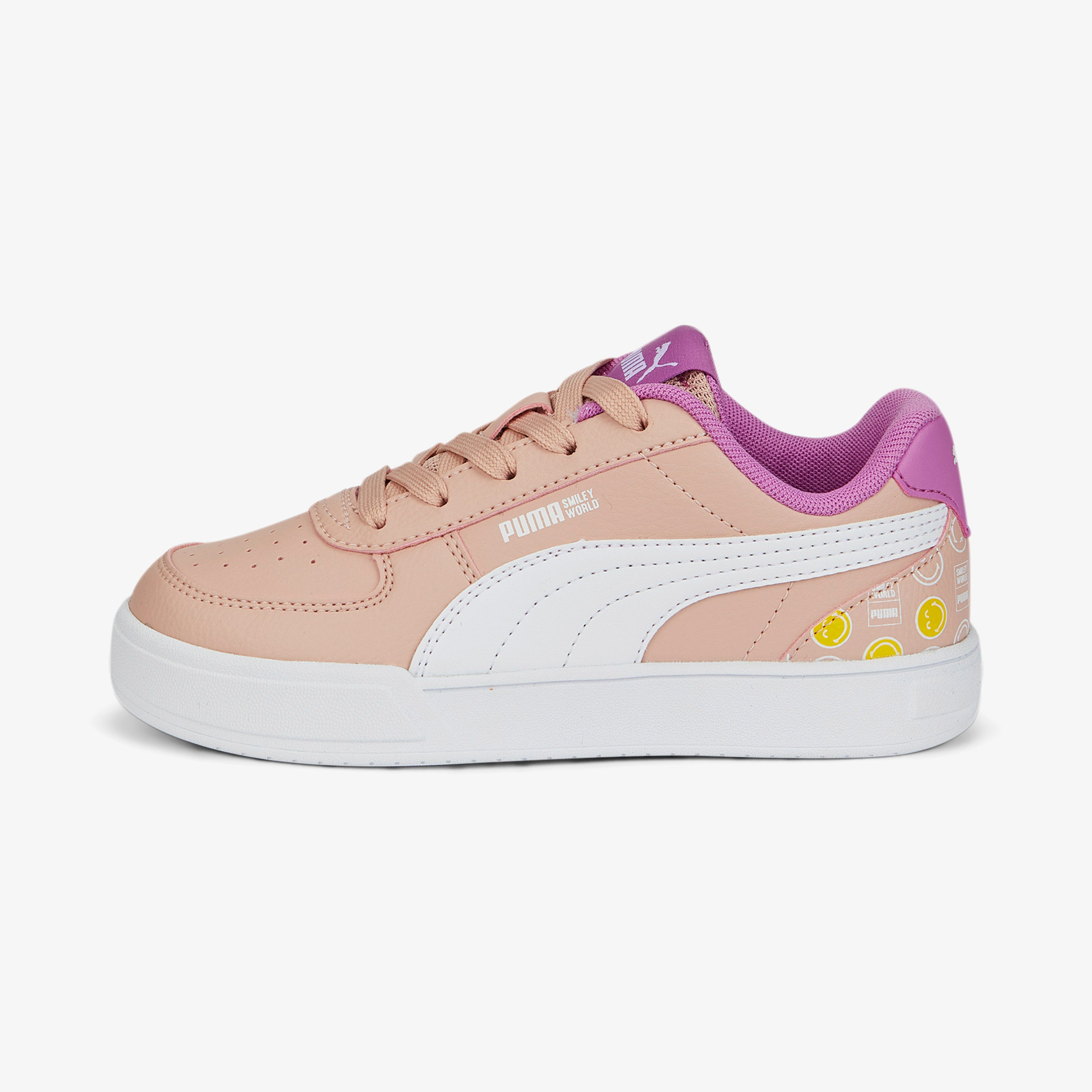 Puma Caven Smileyworld Ps Çocuk Pembe Spor Ayakkabı