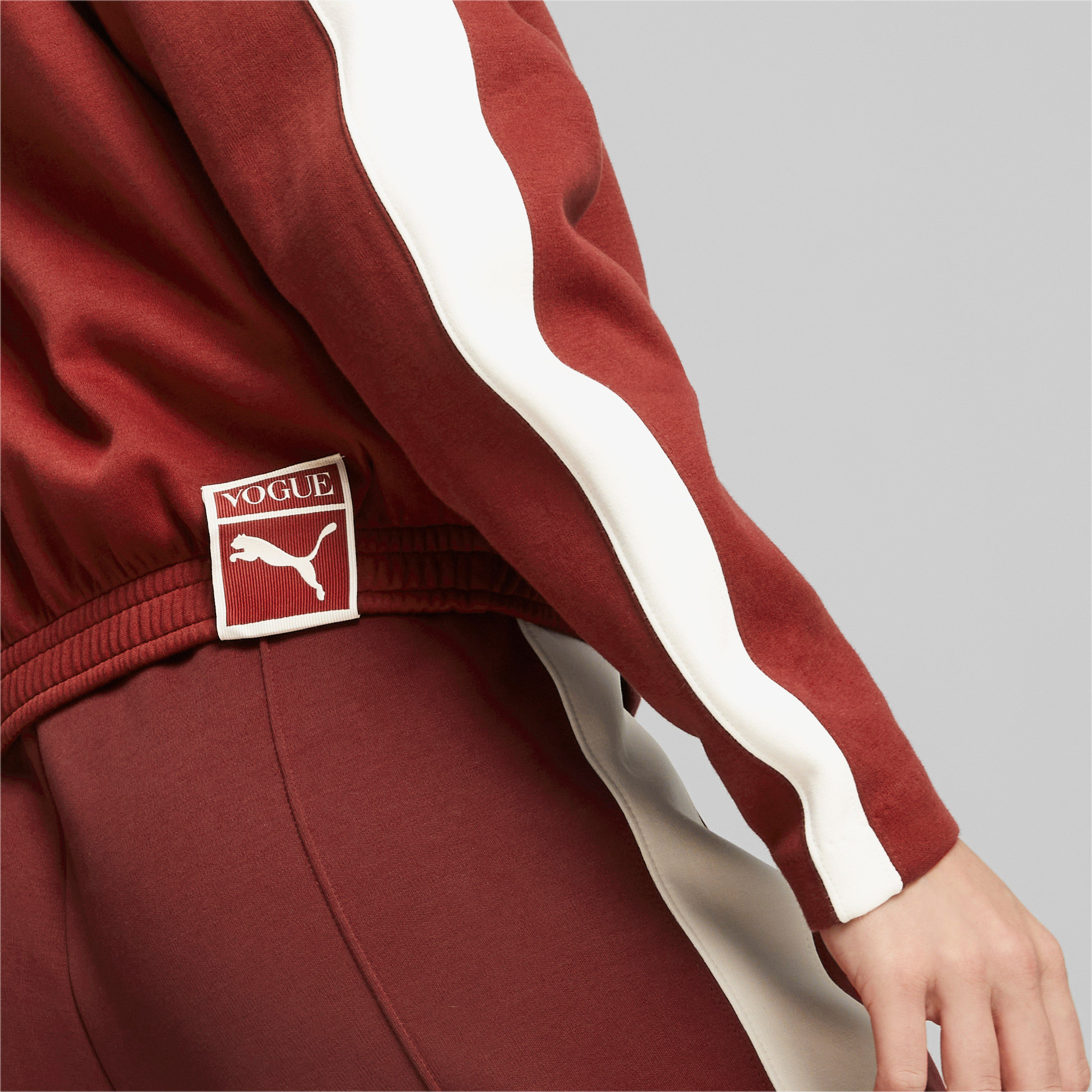 Puma X Vogue T7 Cropped Kadın Kırmızı Mont