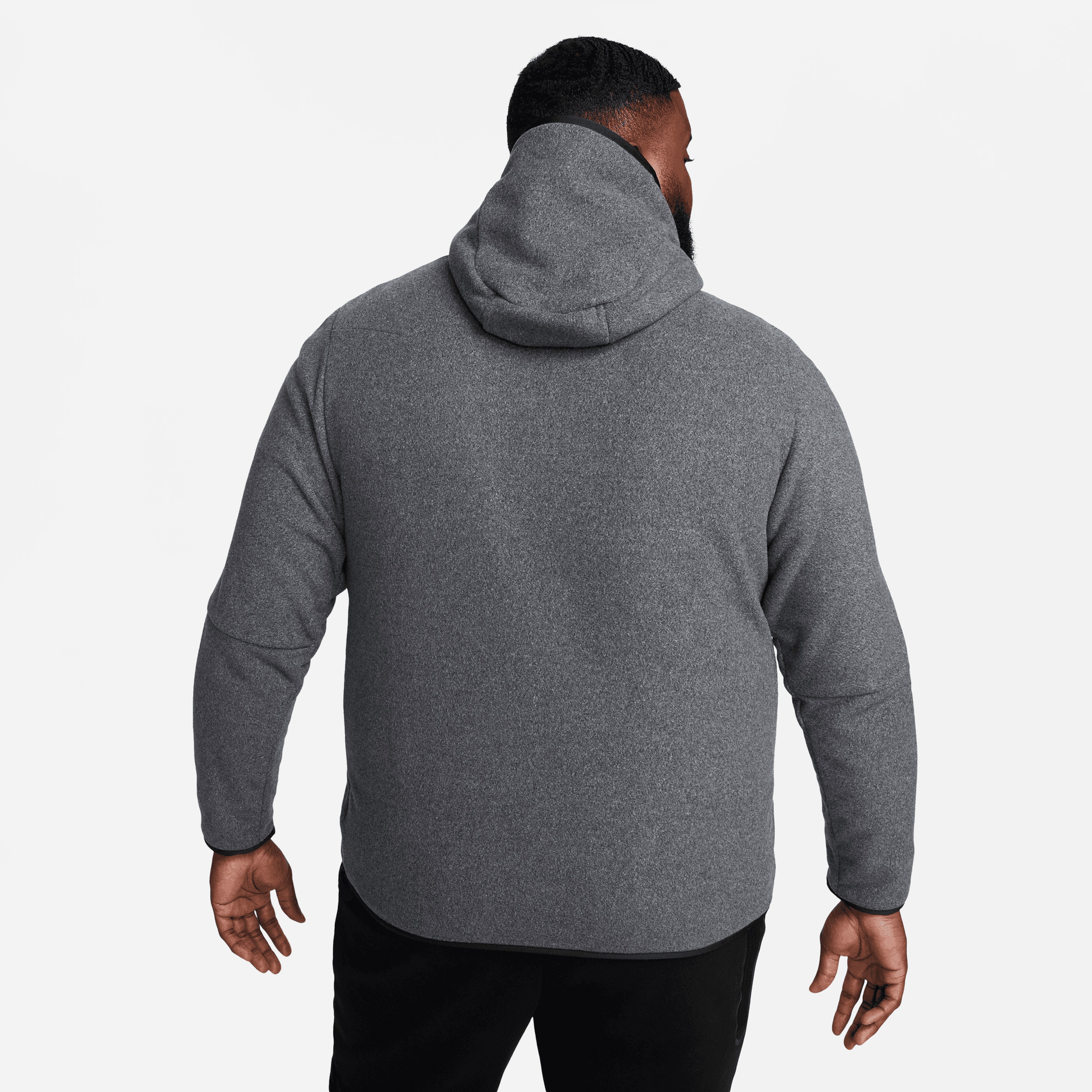 Nike Sportswear Tech Fleece Full-Zip Winter Erkek Gri Eşofman Üstü