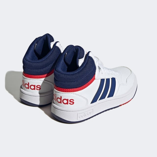 Adidas adidas Sportswear Hoops 3.0 Mid Çocuk Beyaz Spor Ayakkabı Occasion'da! Beyaz - 4. görsel