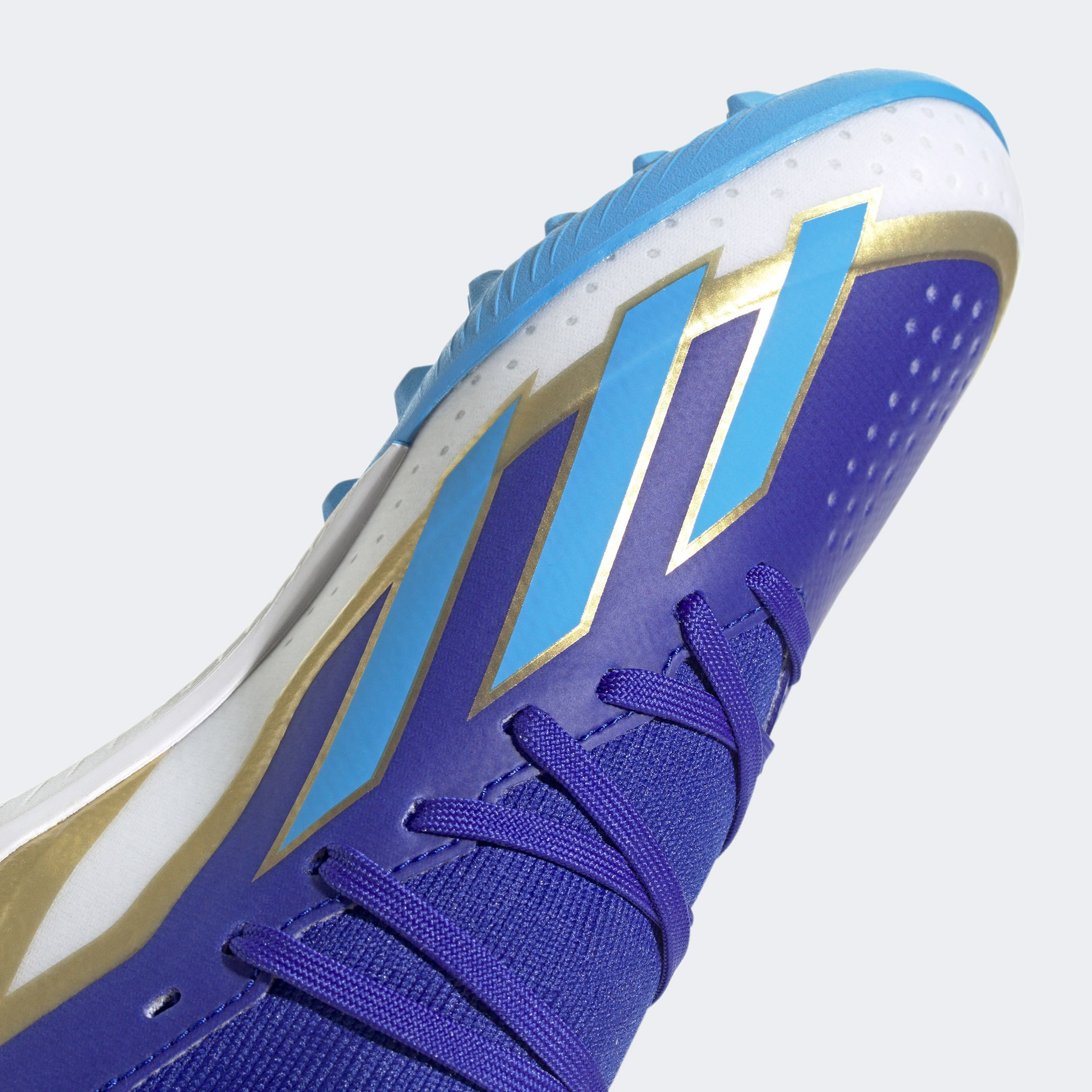 adidas X Crazyfast League Tf Messi Çocuk Mavi Krampon