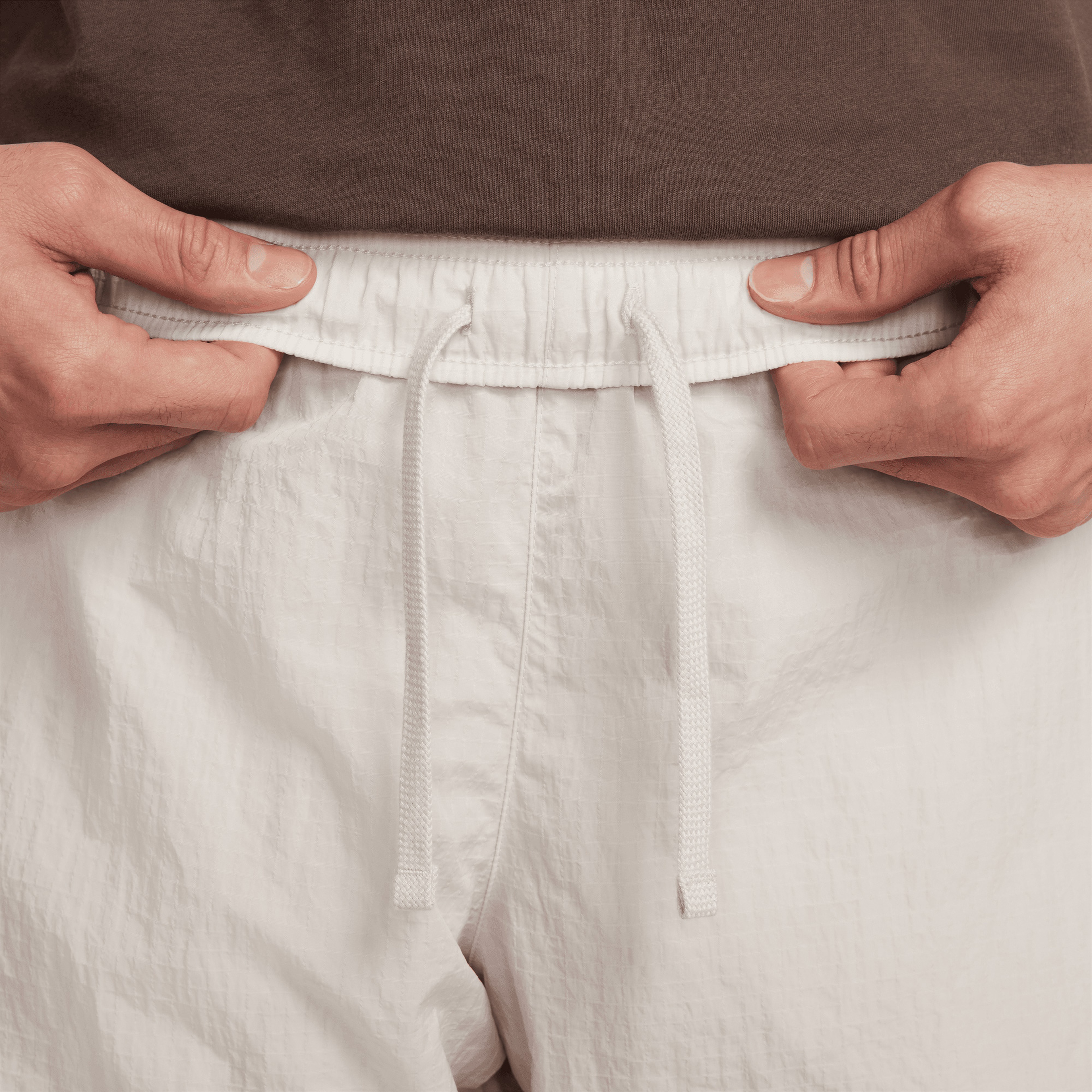 Nike Air Lightweight Woven Erkek Krem Eşofman Altı