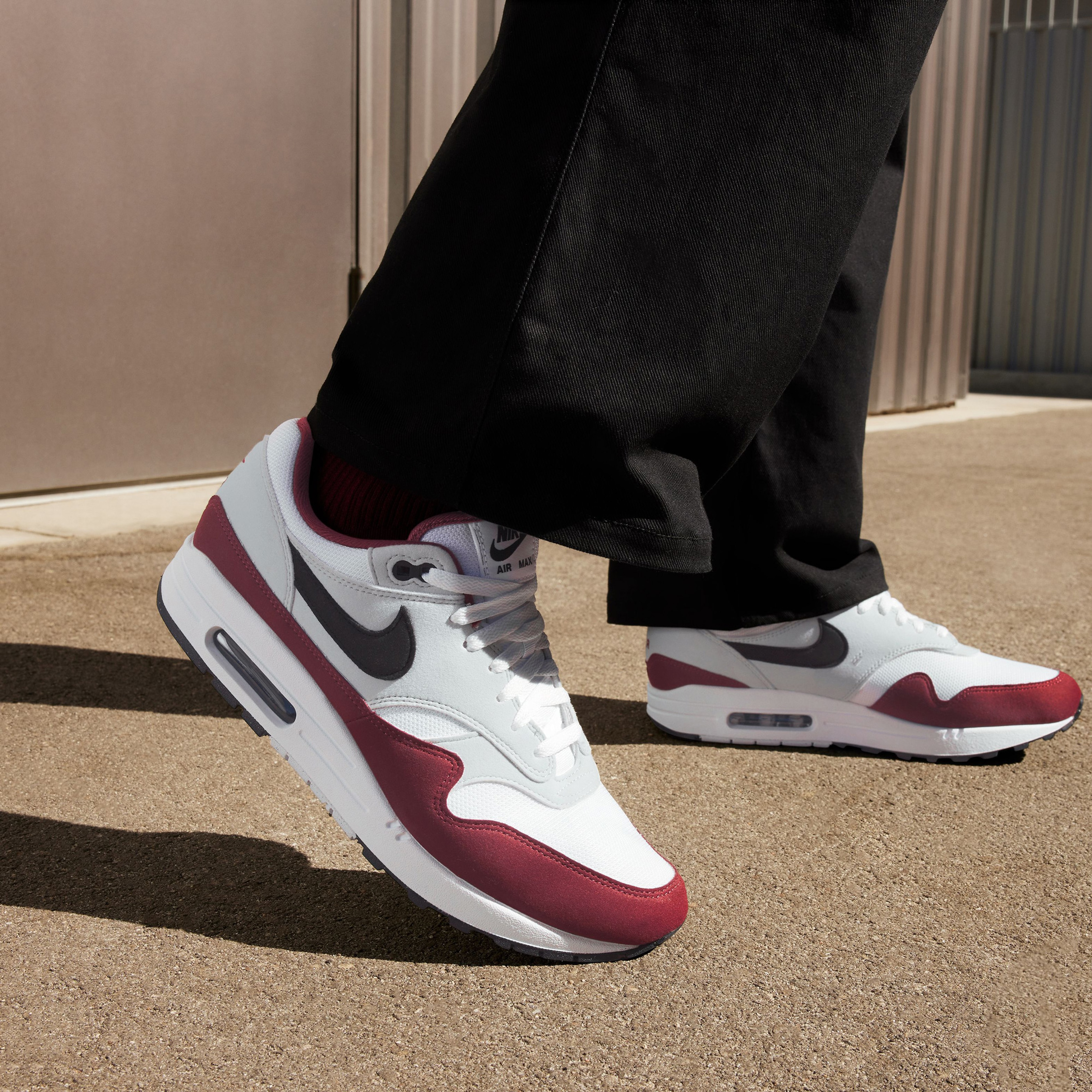 Nike Air Max 1 Sportswear Erkek Beyaz Spor Ayakkabı