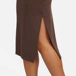 Nike Sportswear Chill Knit Sportswear Kadın Kahverengi Elbise