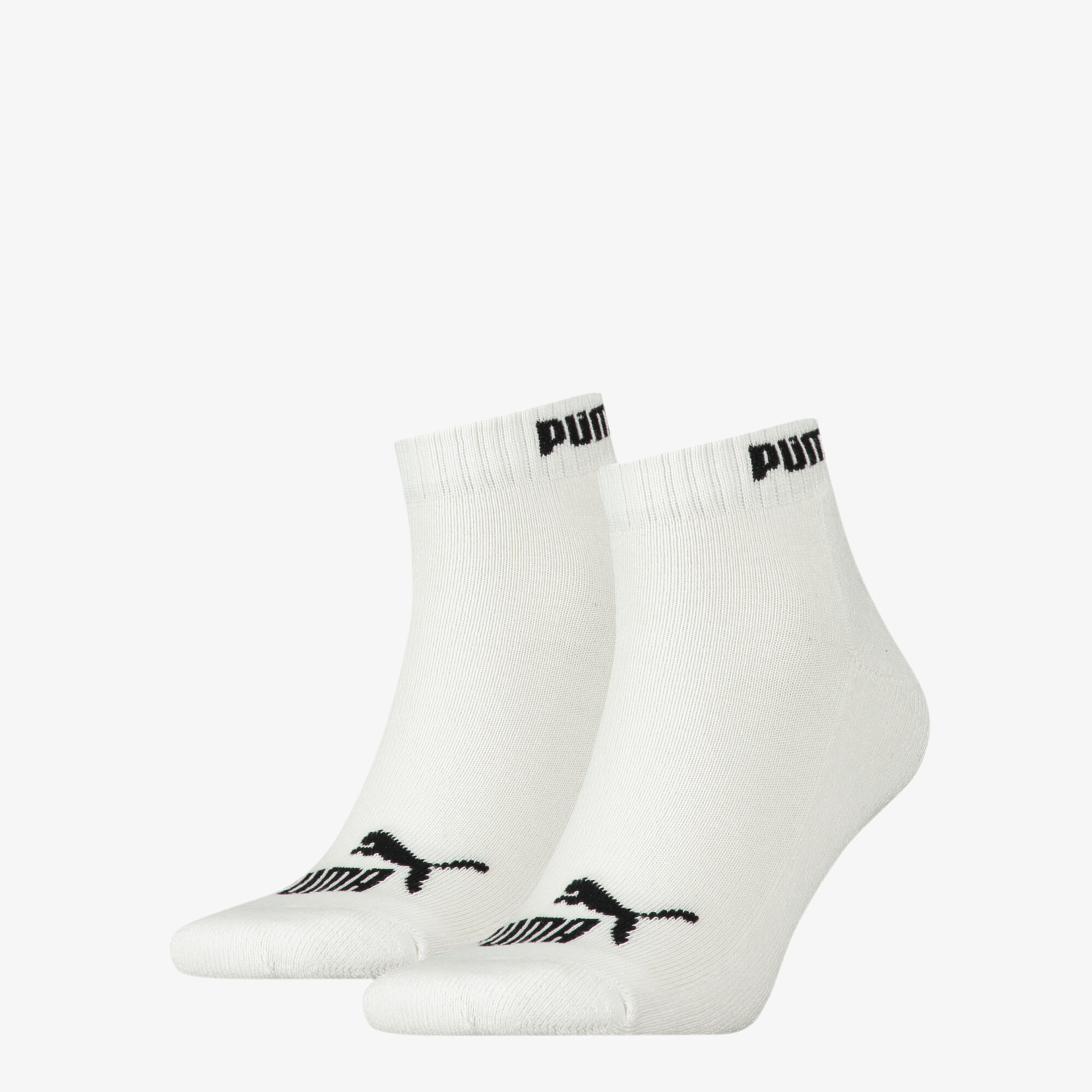Puma Quarter-V Cushioned 2P Unisex Beyaz Çorap