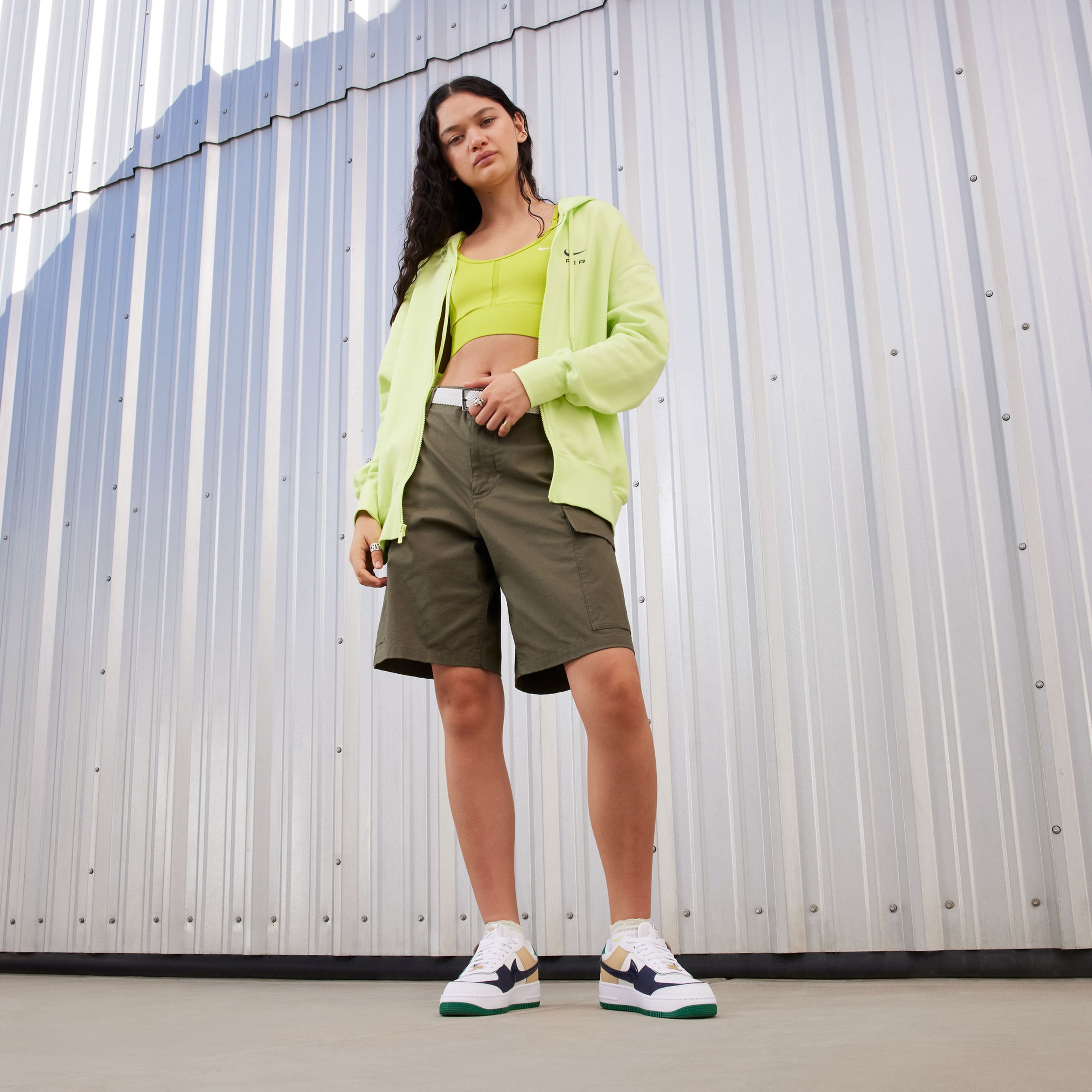 Nike Air Force 1 Shadow Sportswear Kadın Beyaz Spor Ayakkabı