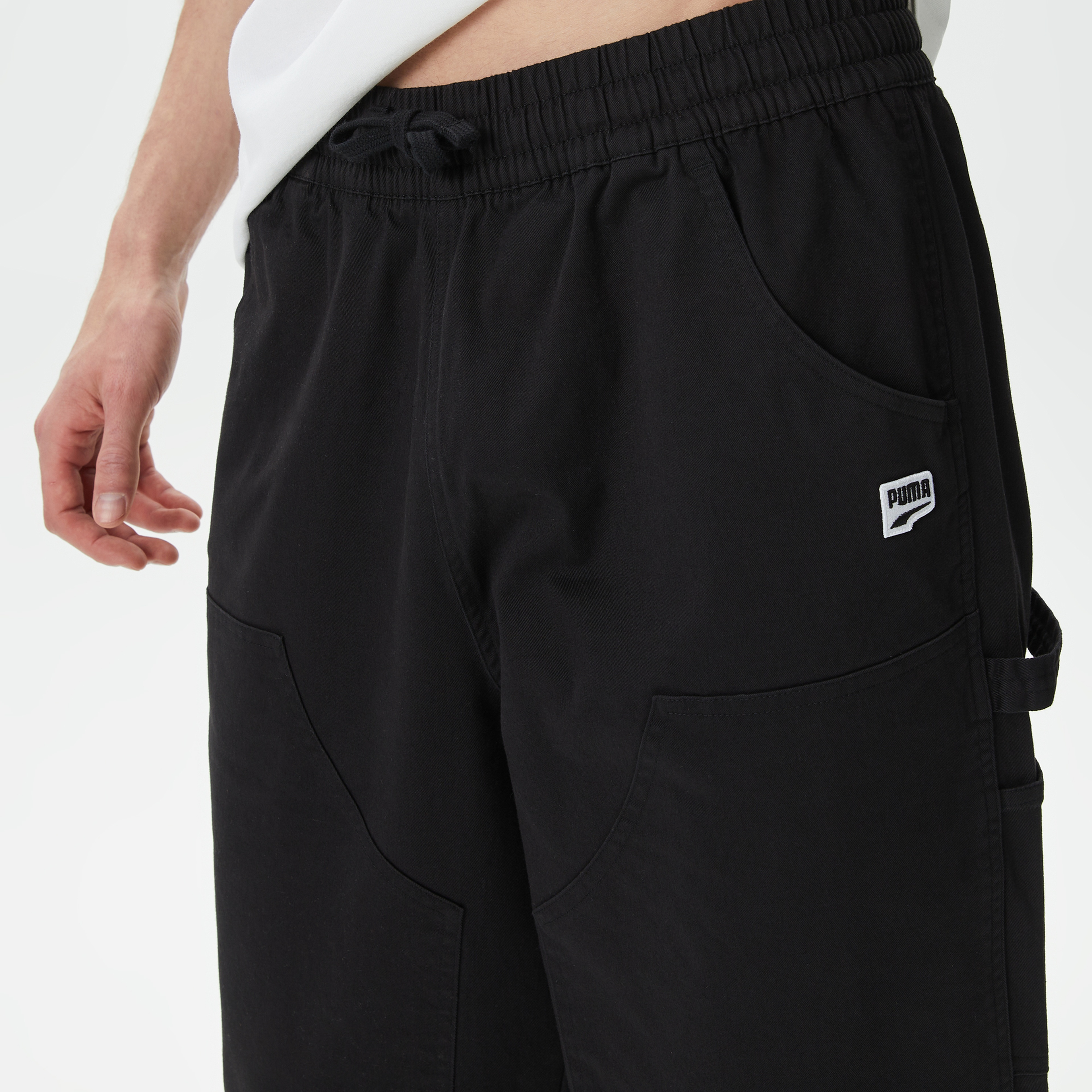 Puma Downtown Double Knee Erkek Siyah Pantolon