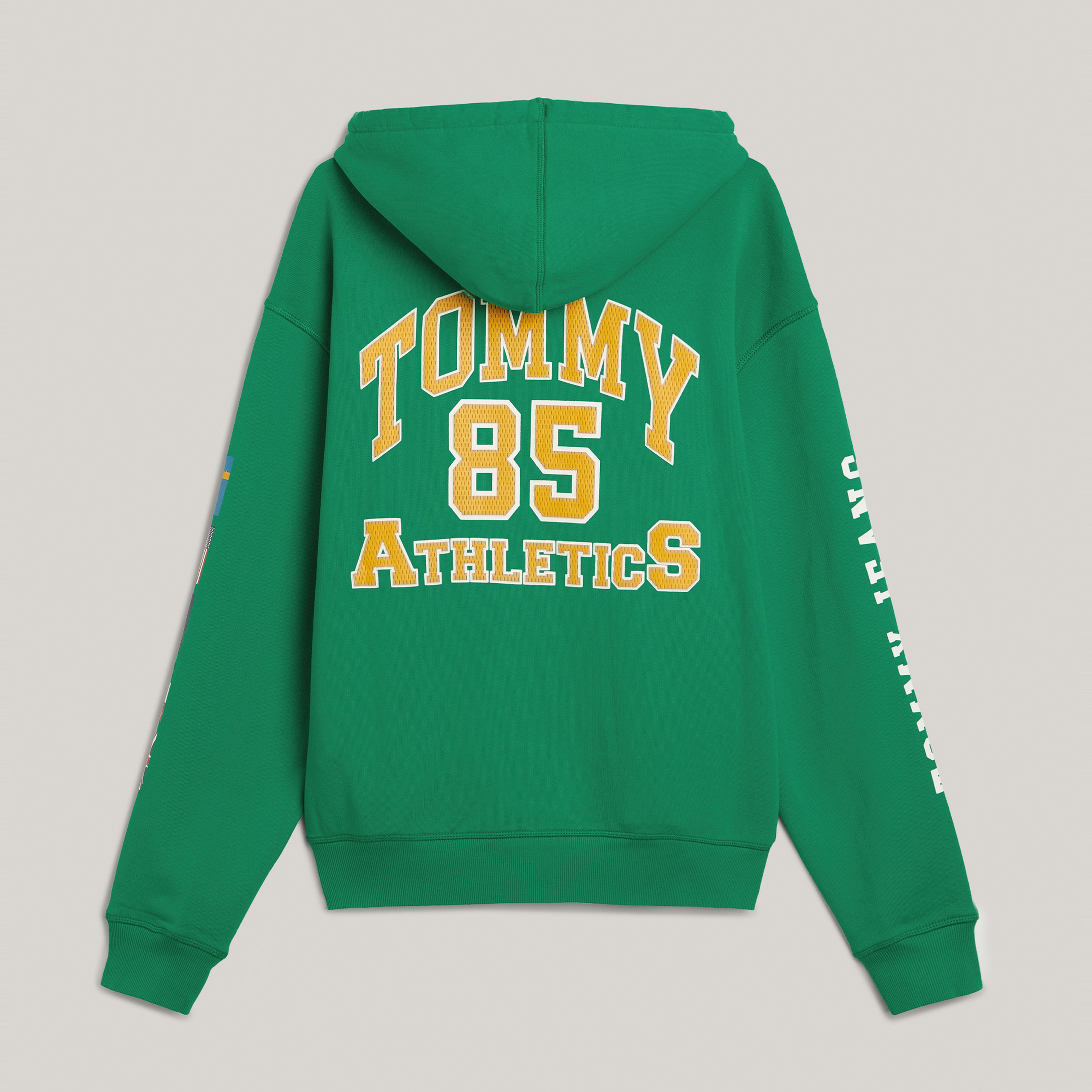Tommy Jeans Tju Archive Games Unisex Yeşil Hoodie
