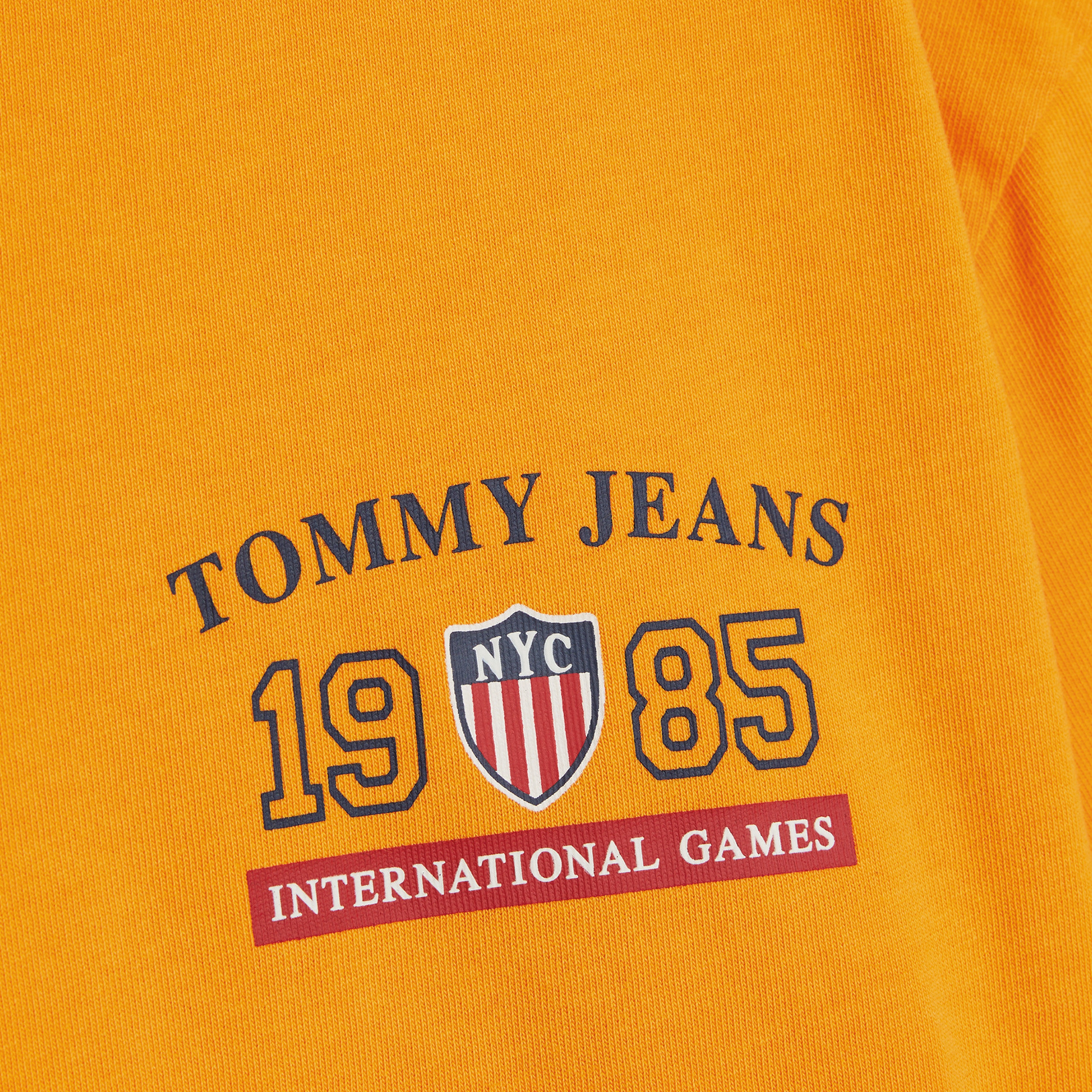 Tommy Jeans Tju Archive Games Erkek Sarı T-Shirt