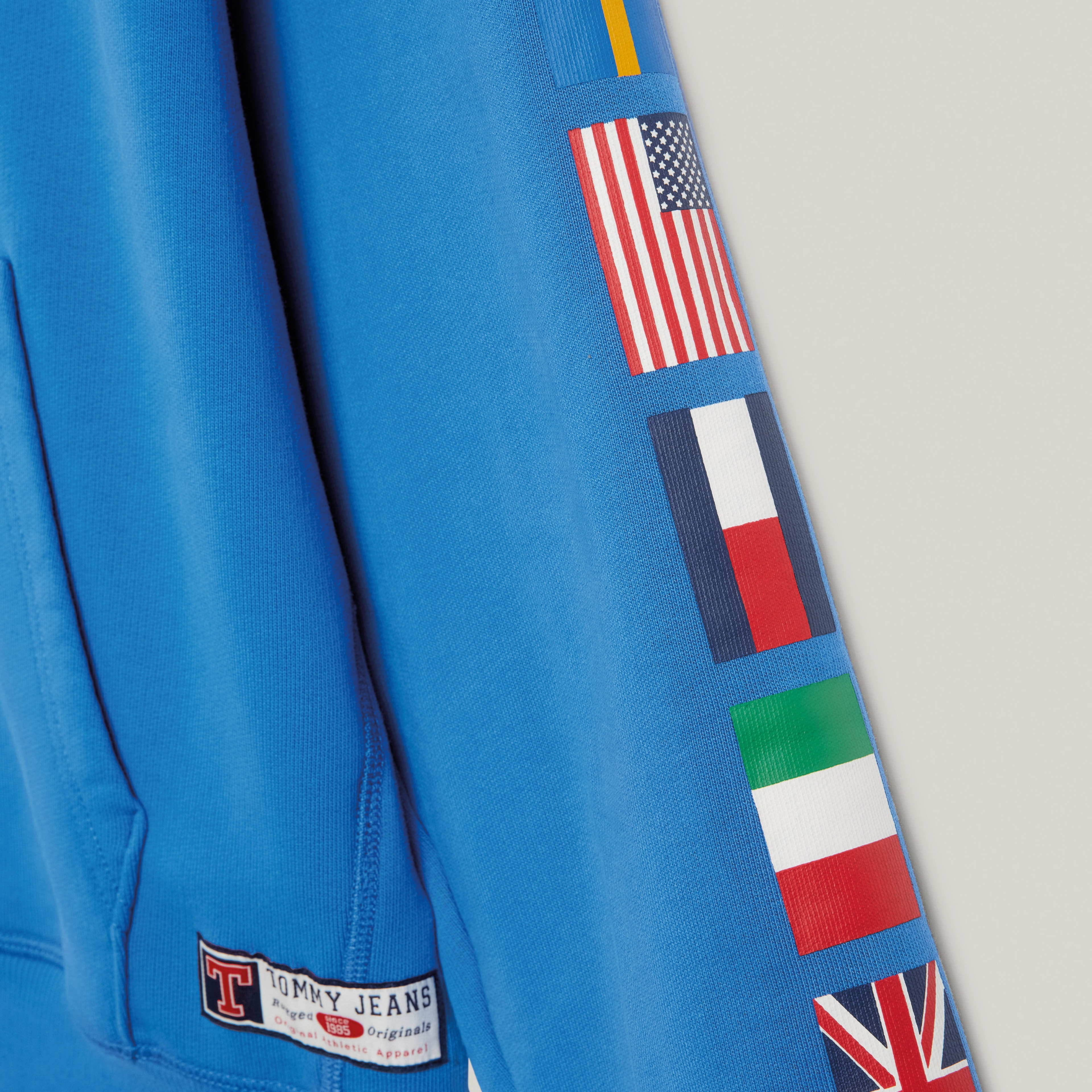 Tommy Jeans Tju Archive Games Unisex Mavi Hoodie