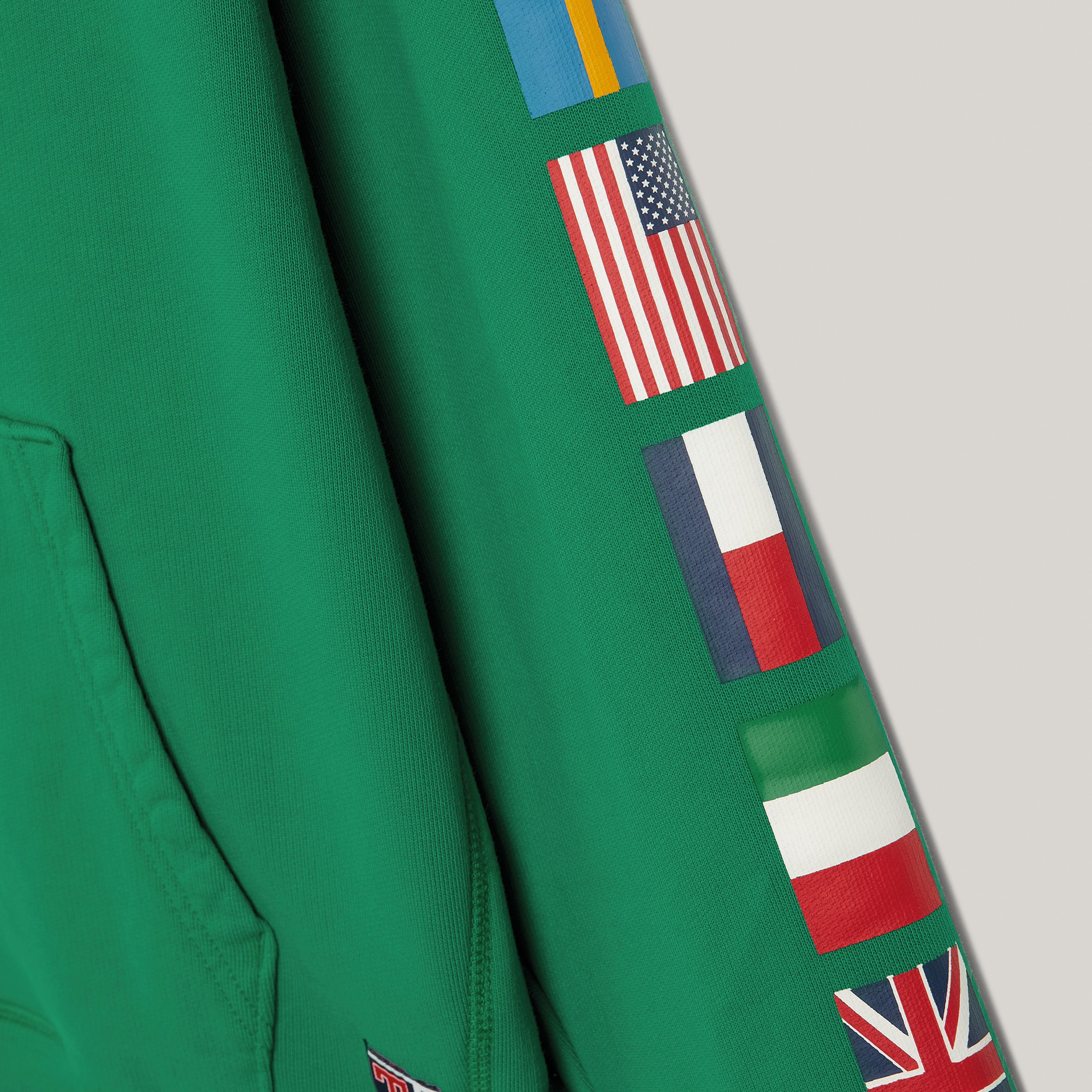 Tommy Jeans Tju Archive Games Unisex Yeşil Hoodie