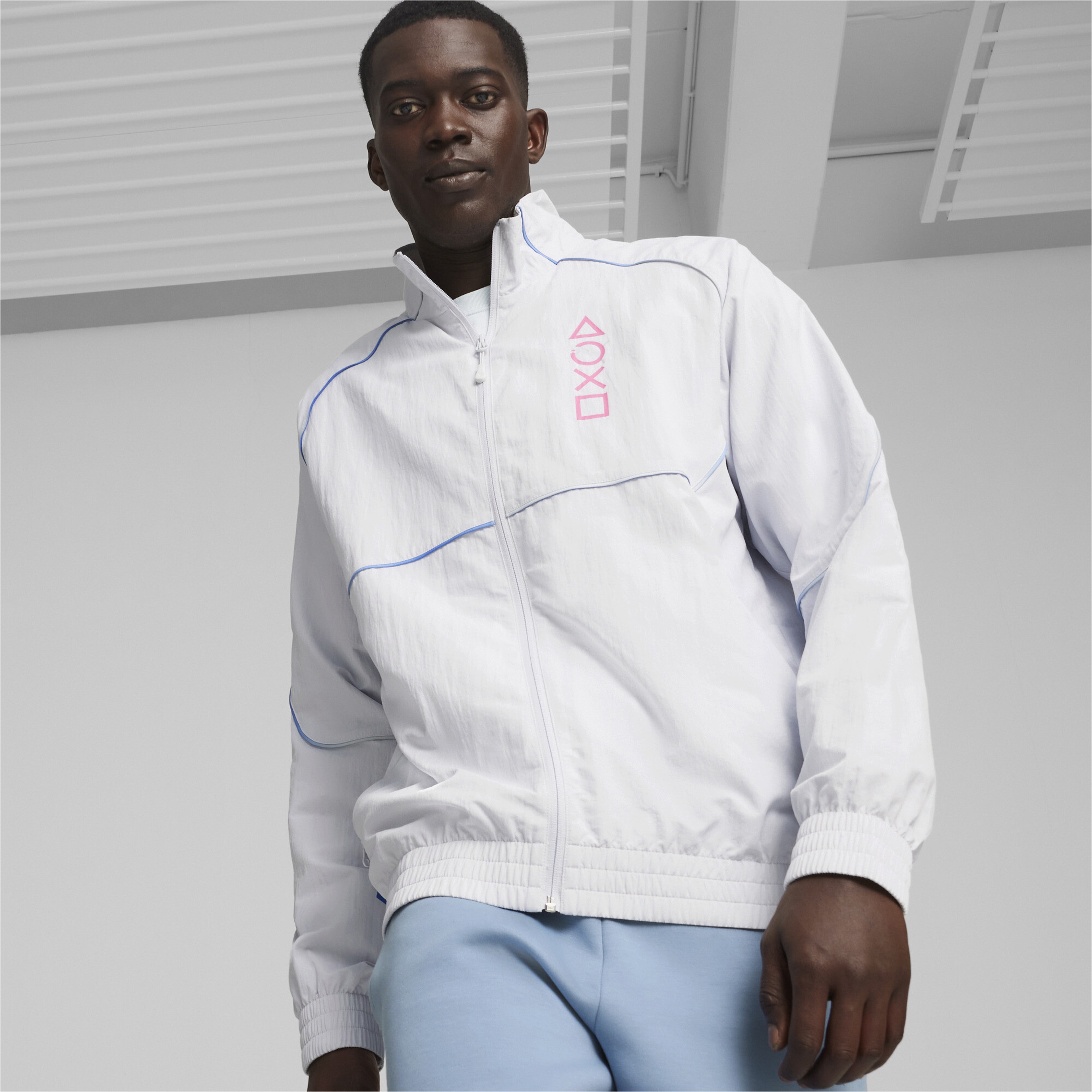 Puma X Playstation Erkek Gri Ceket