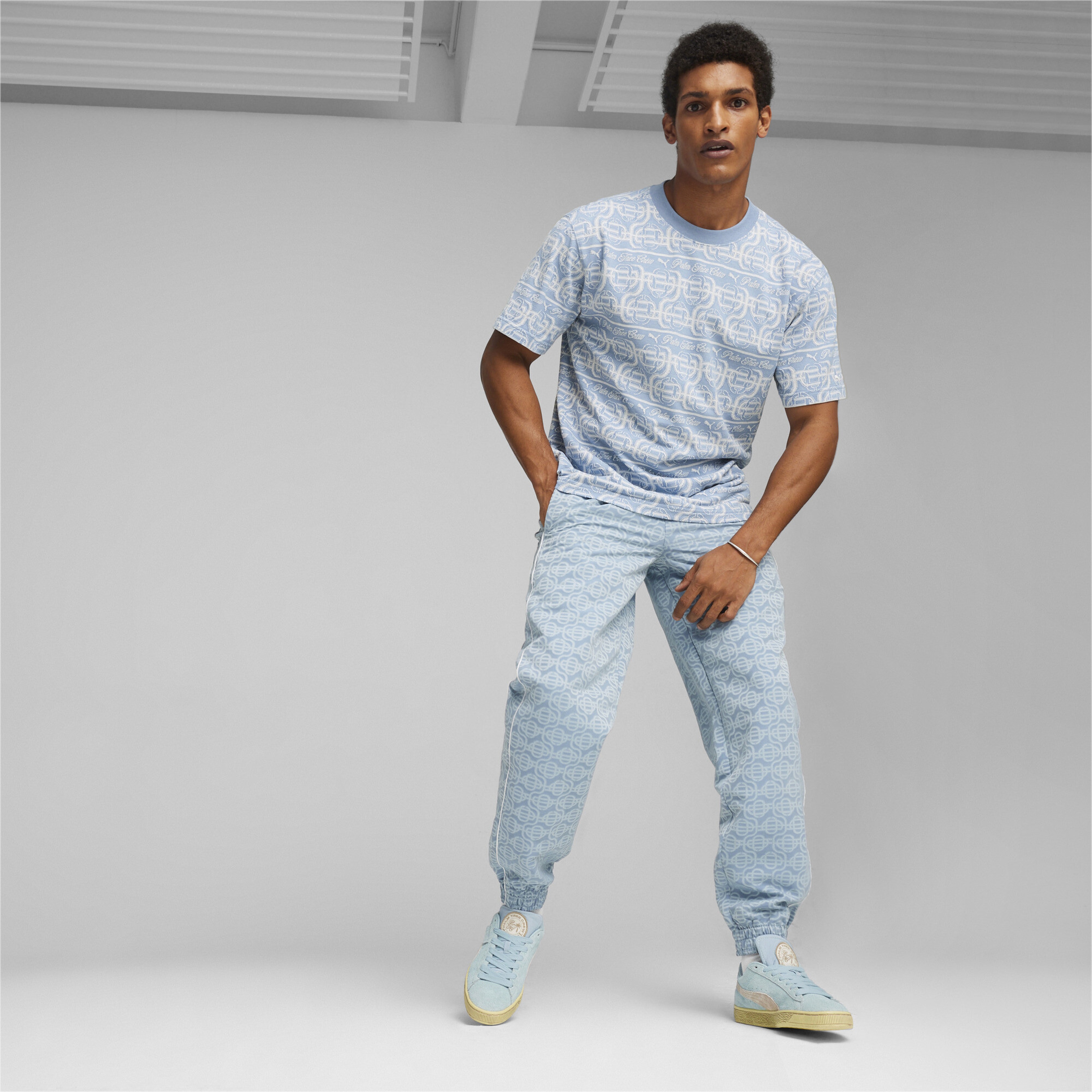 Puma X Ptc T7 Aop Erkek Mavi Pantolon