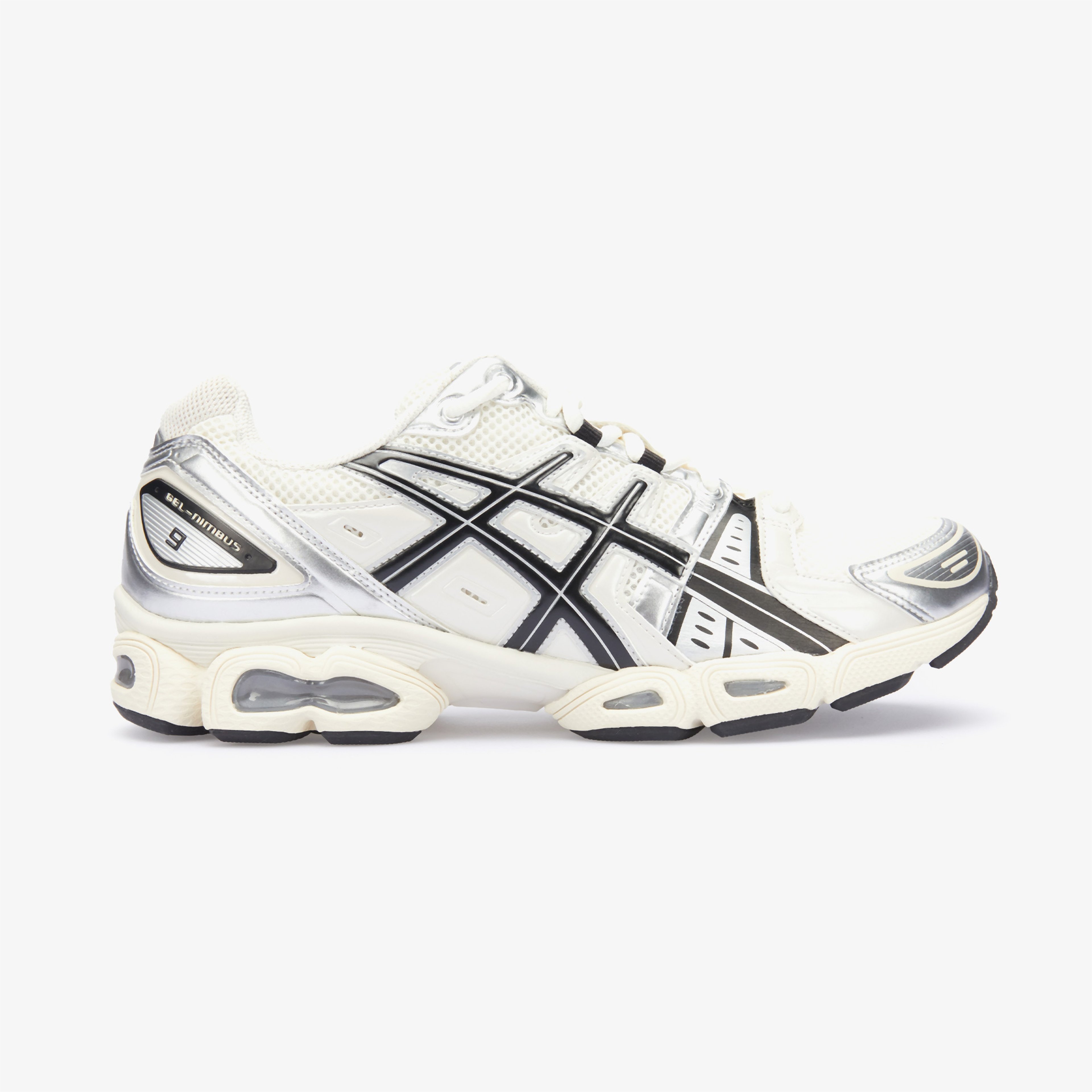 Asics Gel-Nimbus 9 Unisex Krem/Siyah Spor Ayakkabı