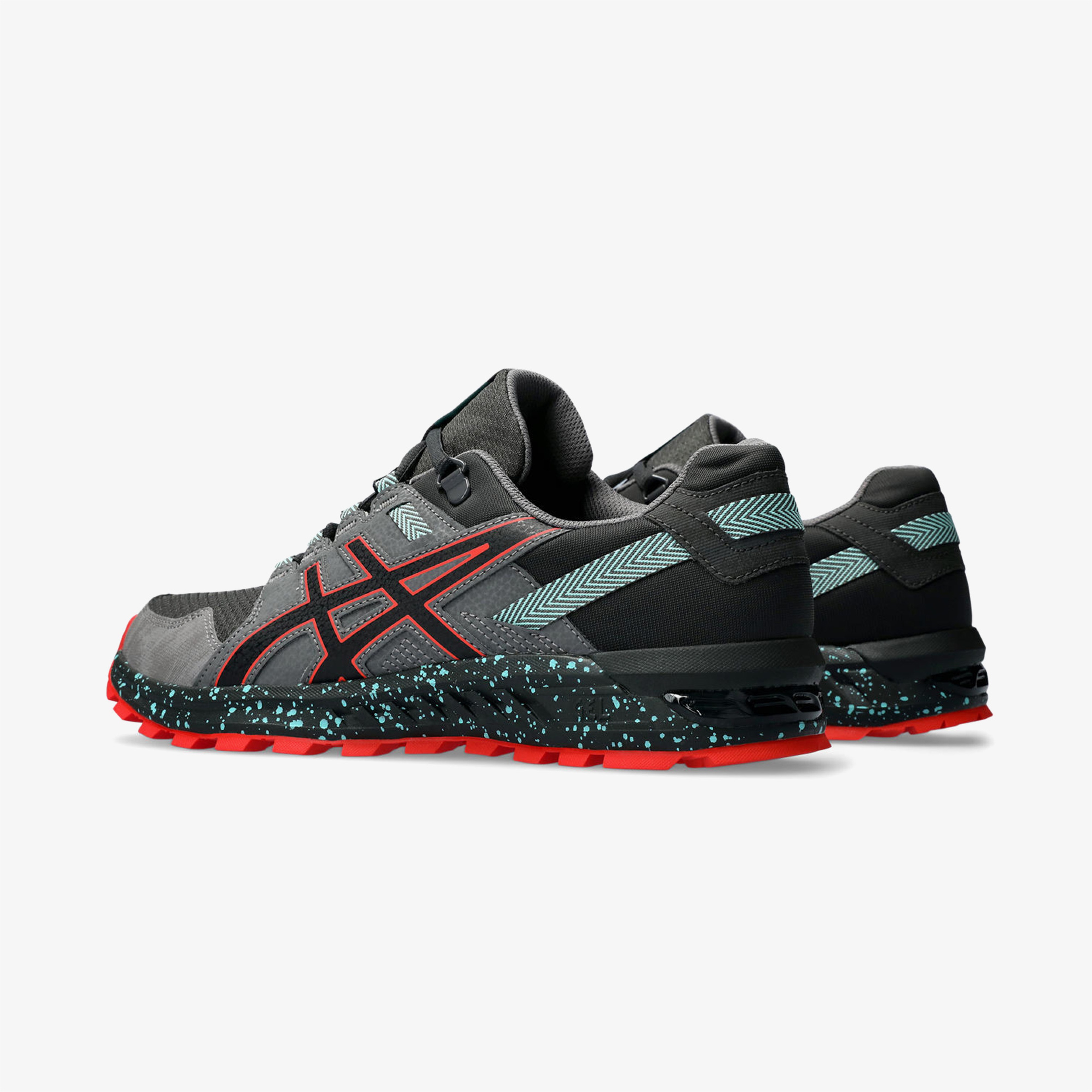 Asics Gel-Citrek Erkek Gri/Kırmızı Spor Ayakkabı