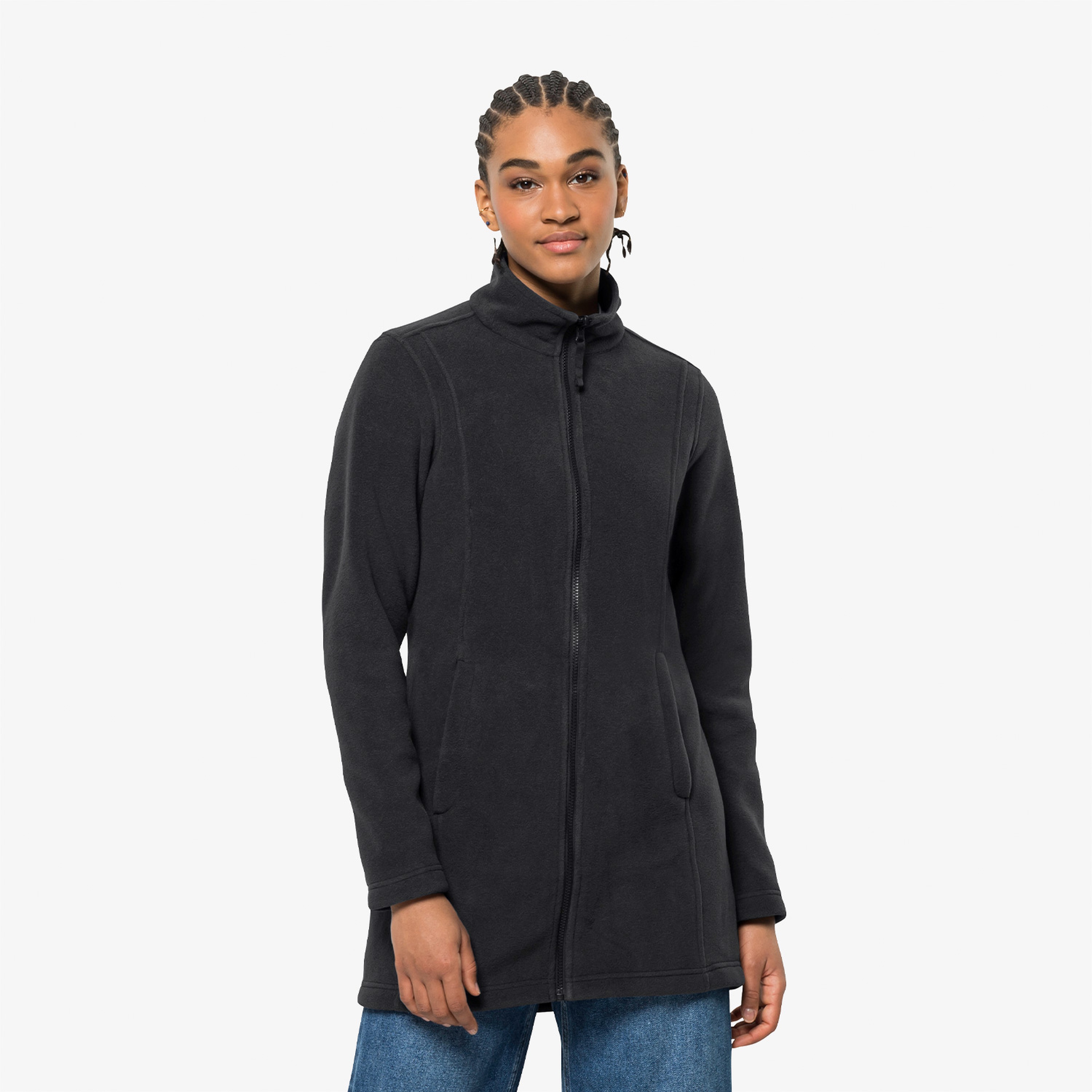 Jack Wolfskin Ottawa Coat Kadın Siyah Mont