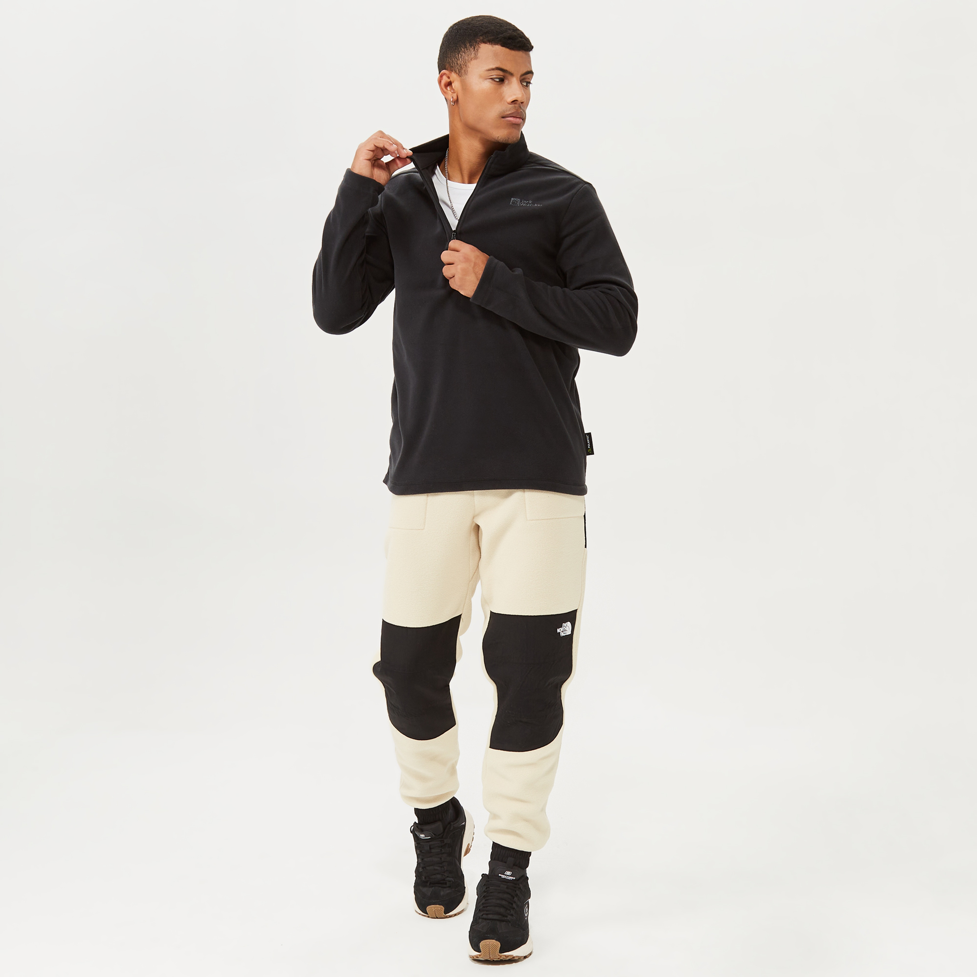 Jack Wolfskin Taunus Erkek Siyah Polar