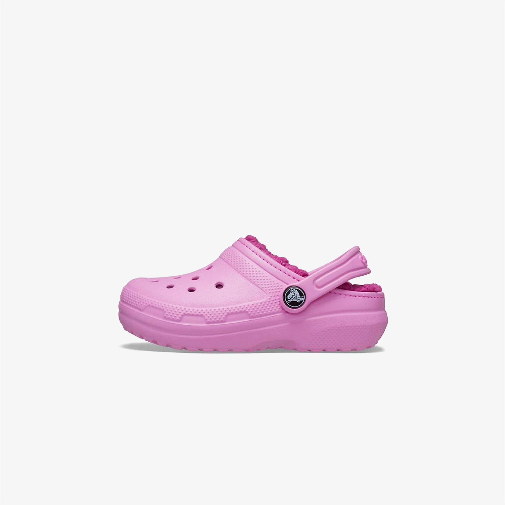 Crocs Classic Lined Clog Çocuk Pembe Terlik