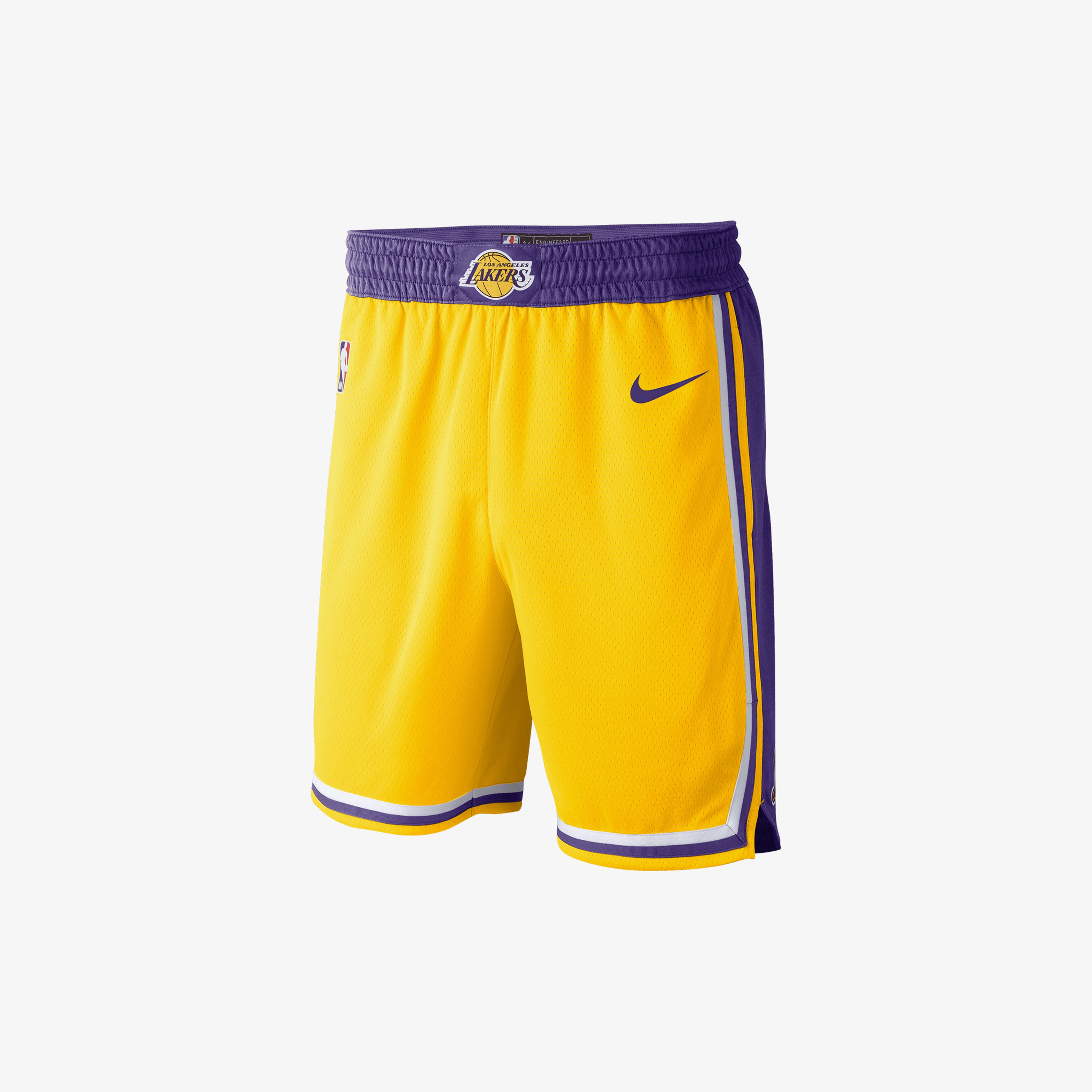 Nike Los Angeles Lakers Spotlight Erkek Sarı Basketbol Şortu