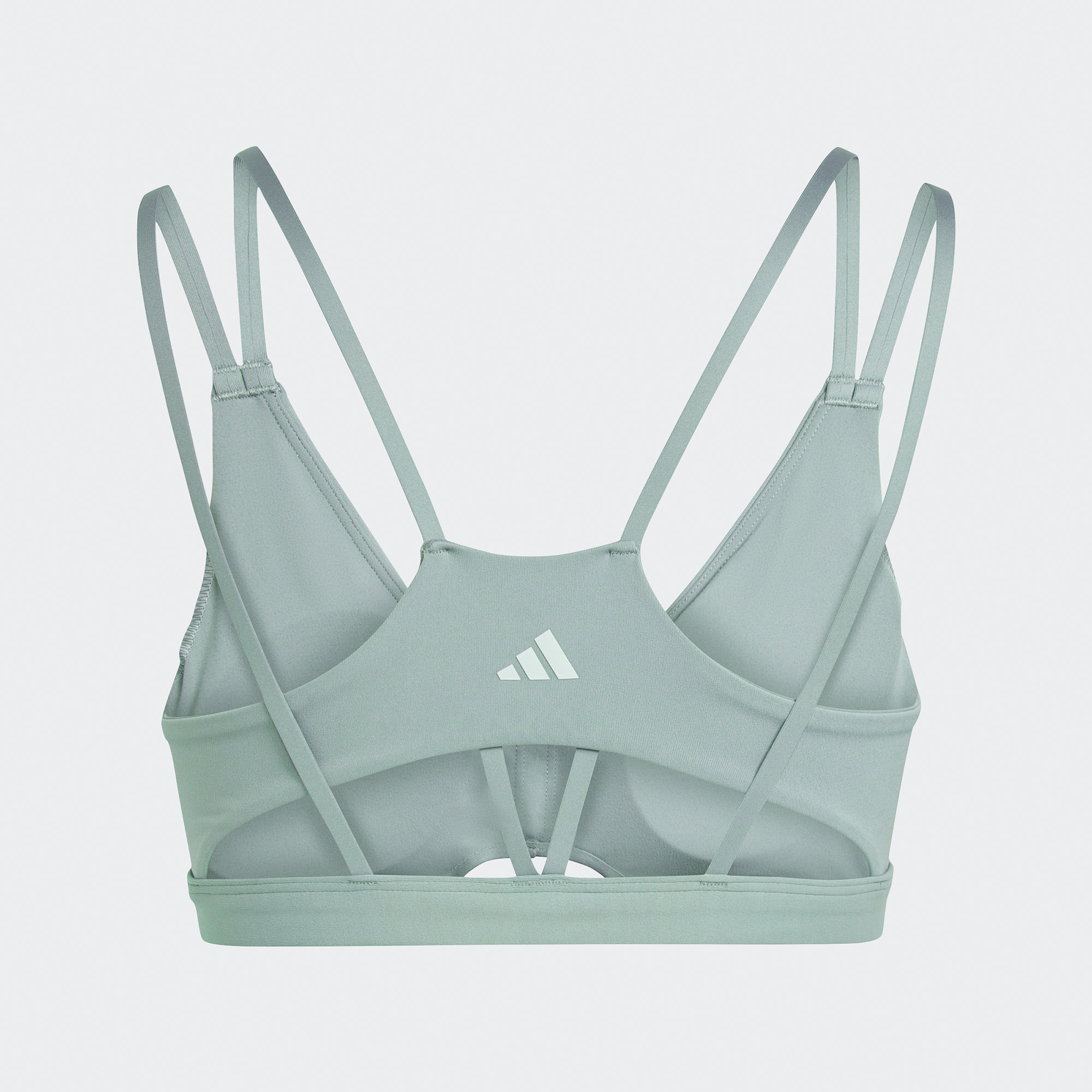 adidas Yoga Studio Luxe Light-Support Kadın Yeşil Bra