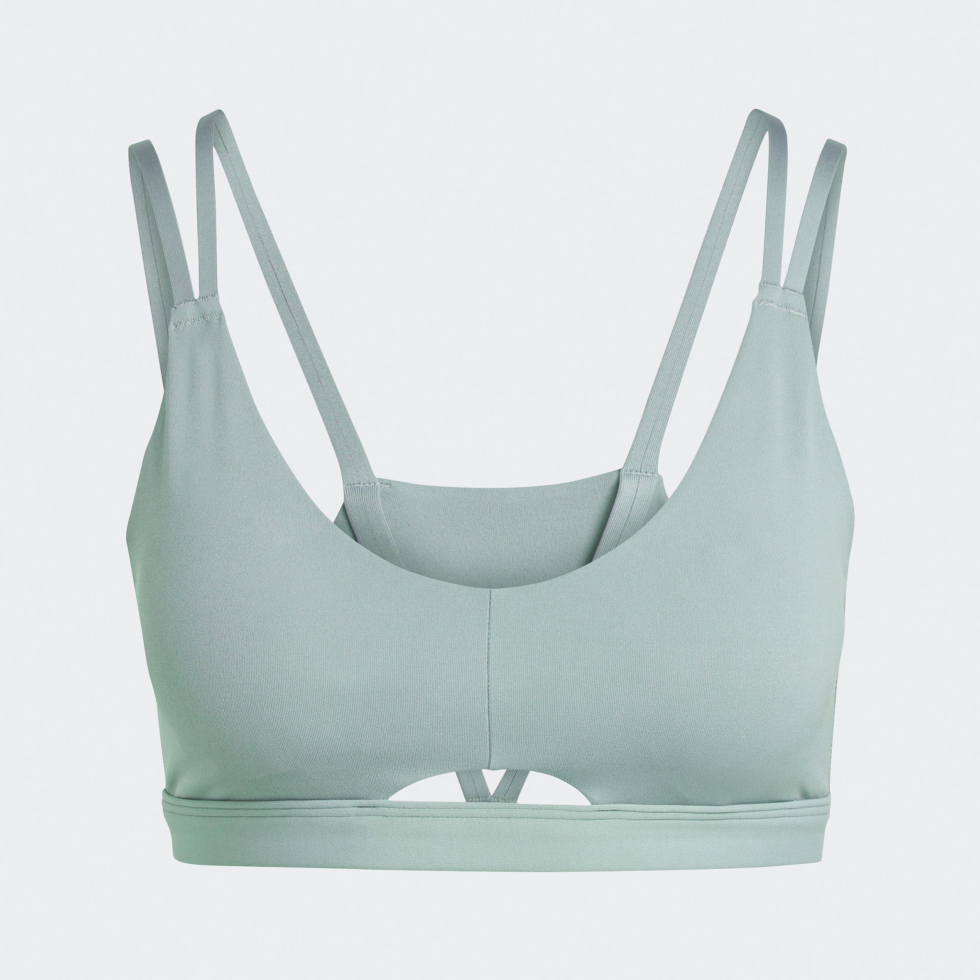 adidas Yoga Studio Luxe Light-Support Kadın Yeşil Bra