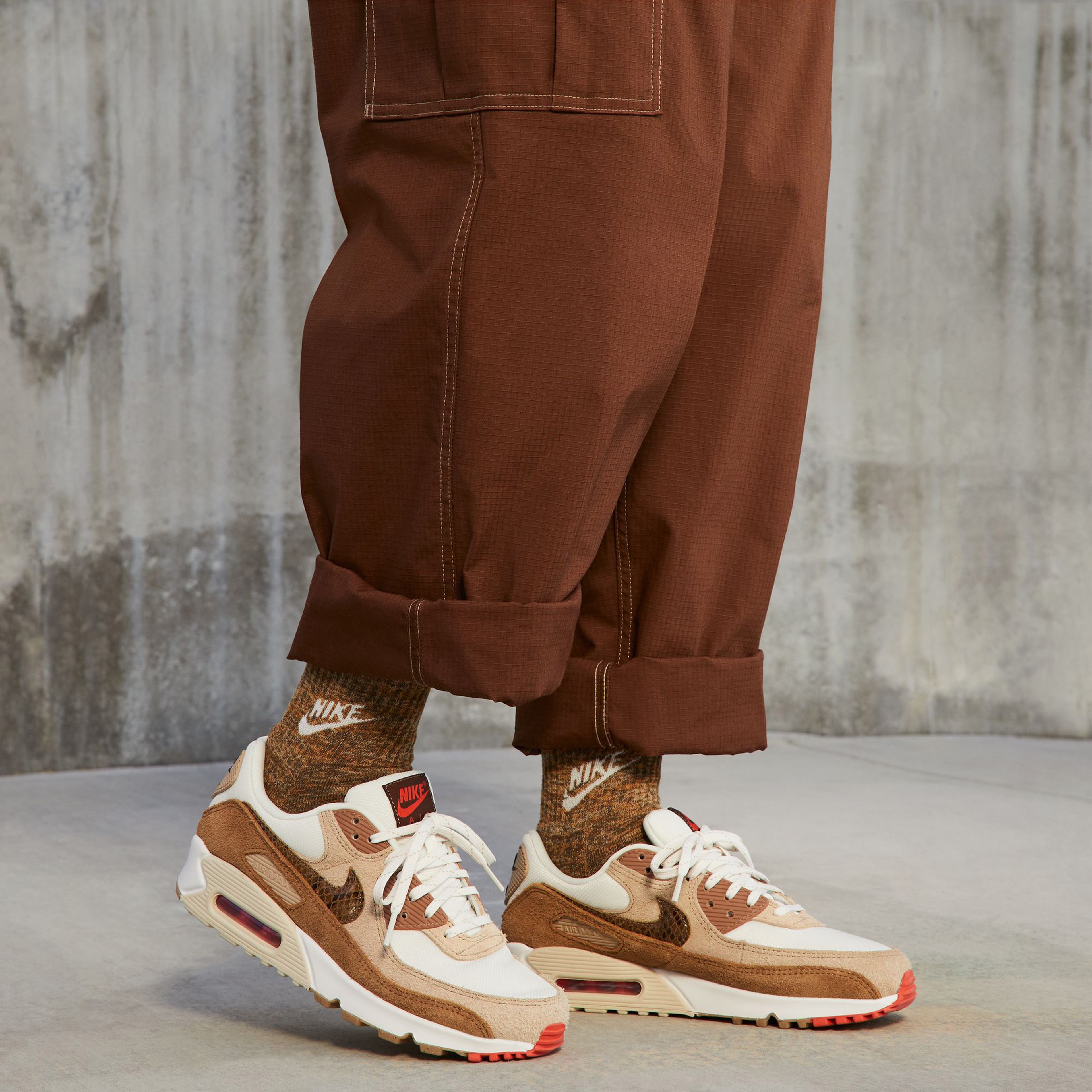 Nike Air Max 90 Kadın Kahverengi Spor Ayakkabı39DX9502| Occasion