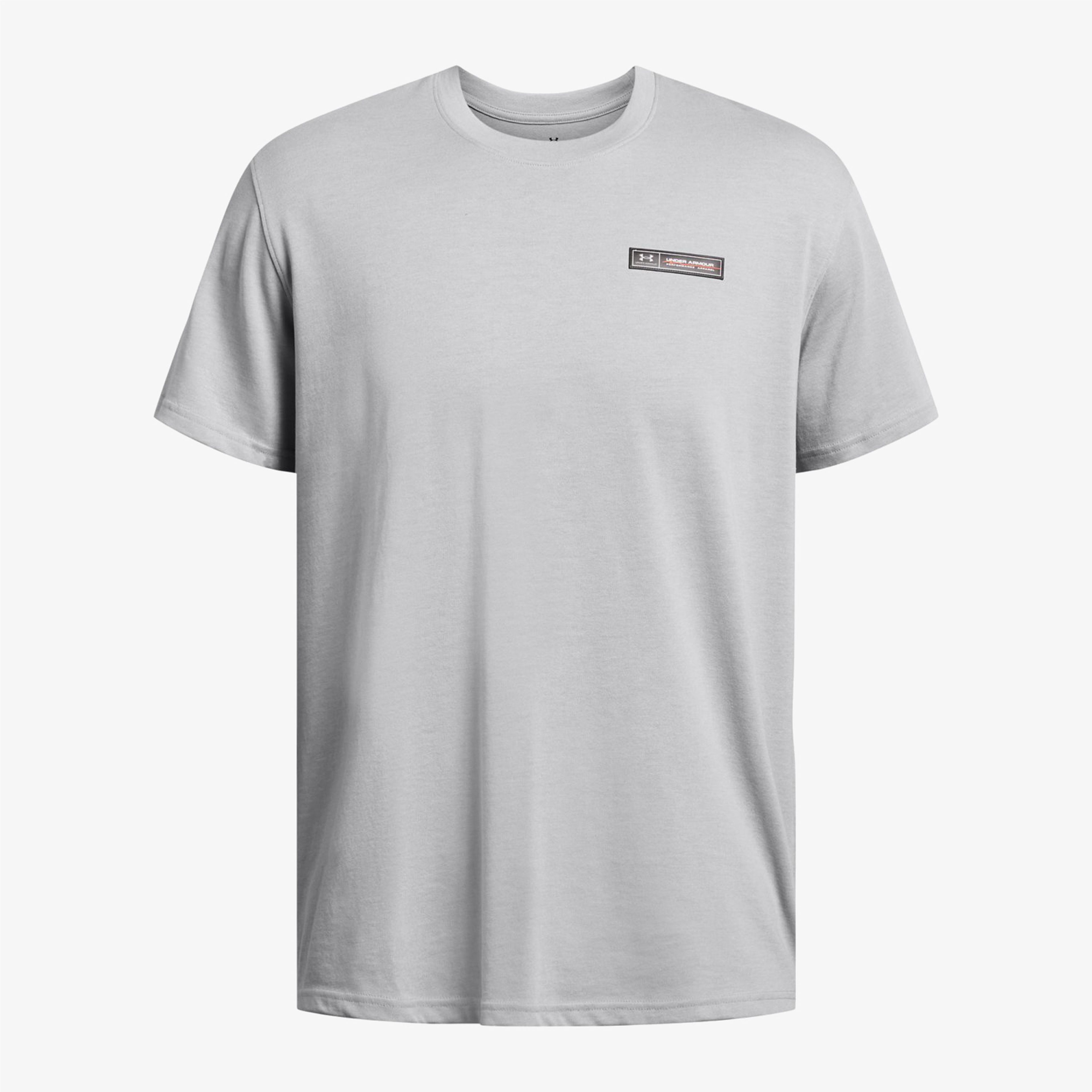 Under Armour Hw Armour Label Ss Erkek Gri T-Shirt