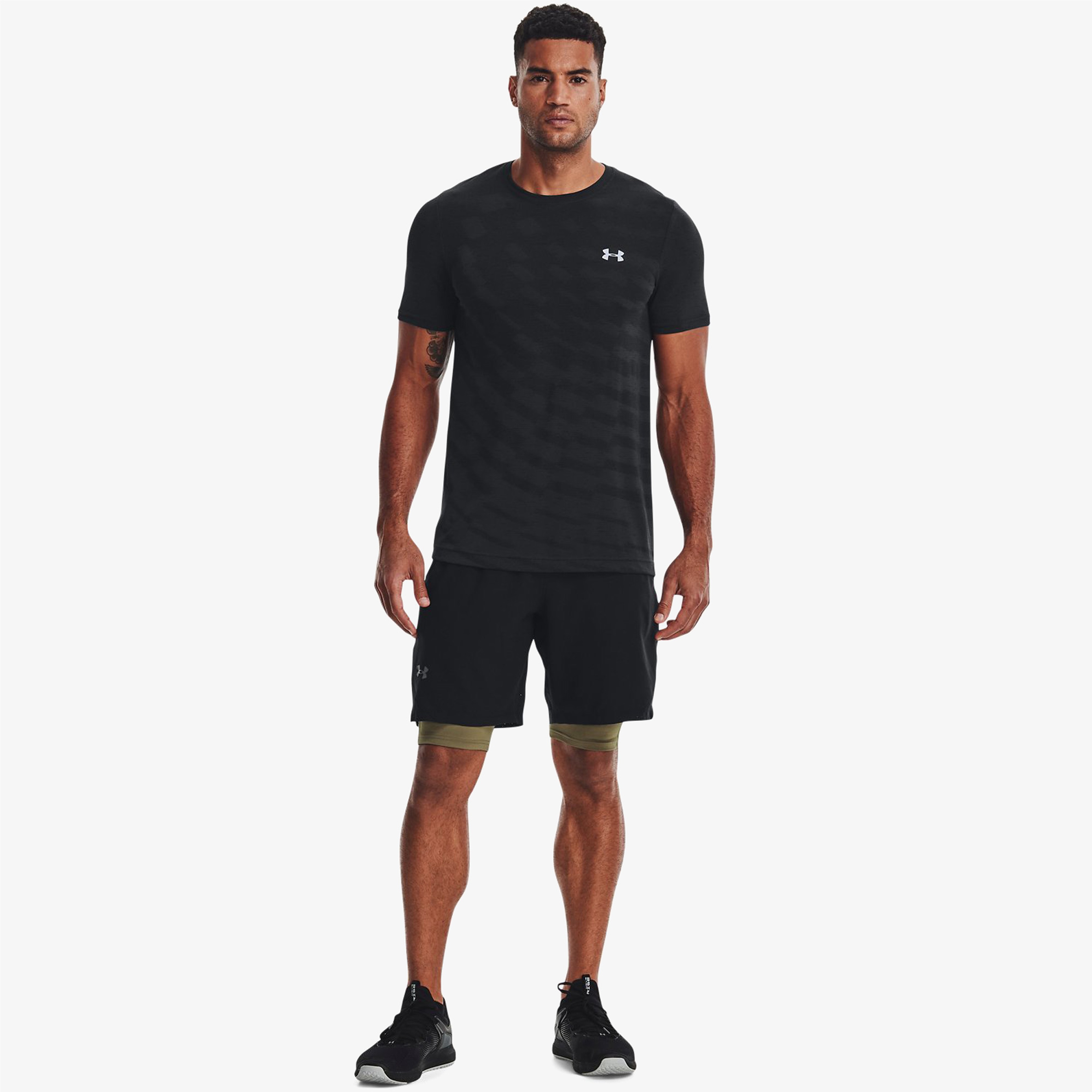 Under Armour Vanish Woven 8İn Shorts Erkek Siyah Şort