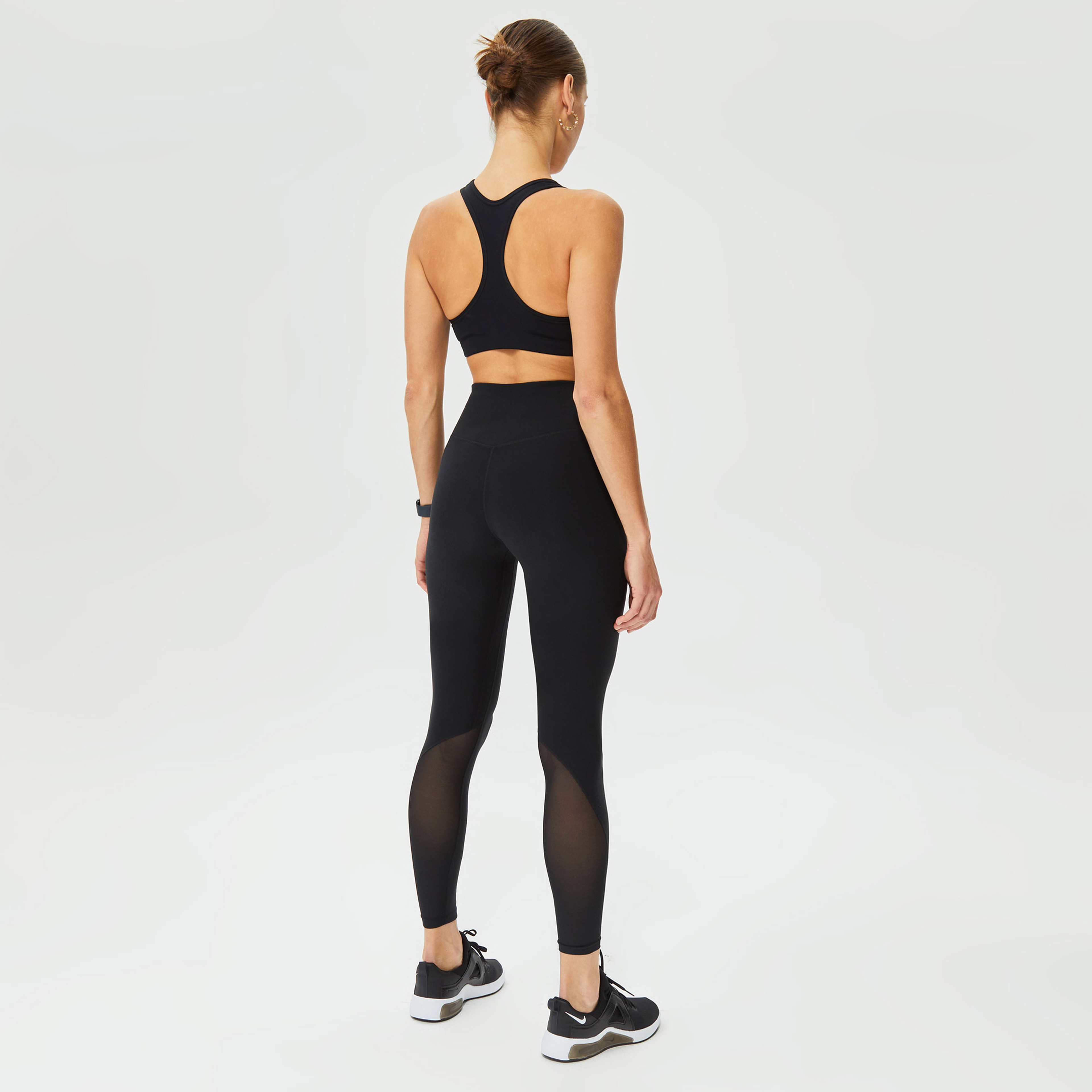 Nike One Dri-Fit Mid Rise Kadın Siyah Tayt