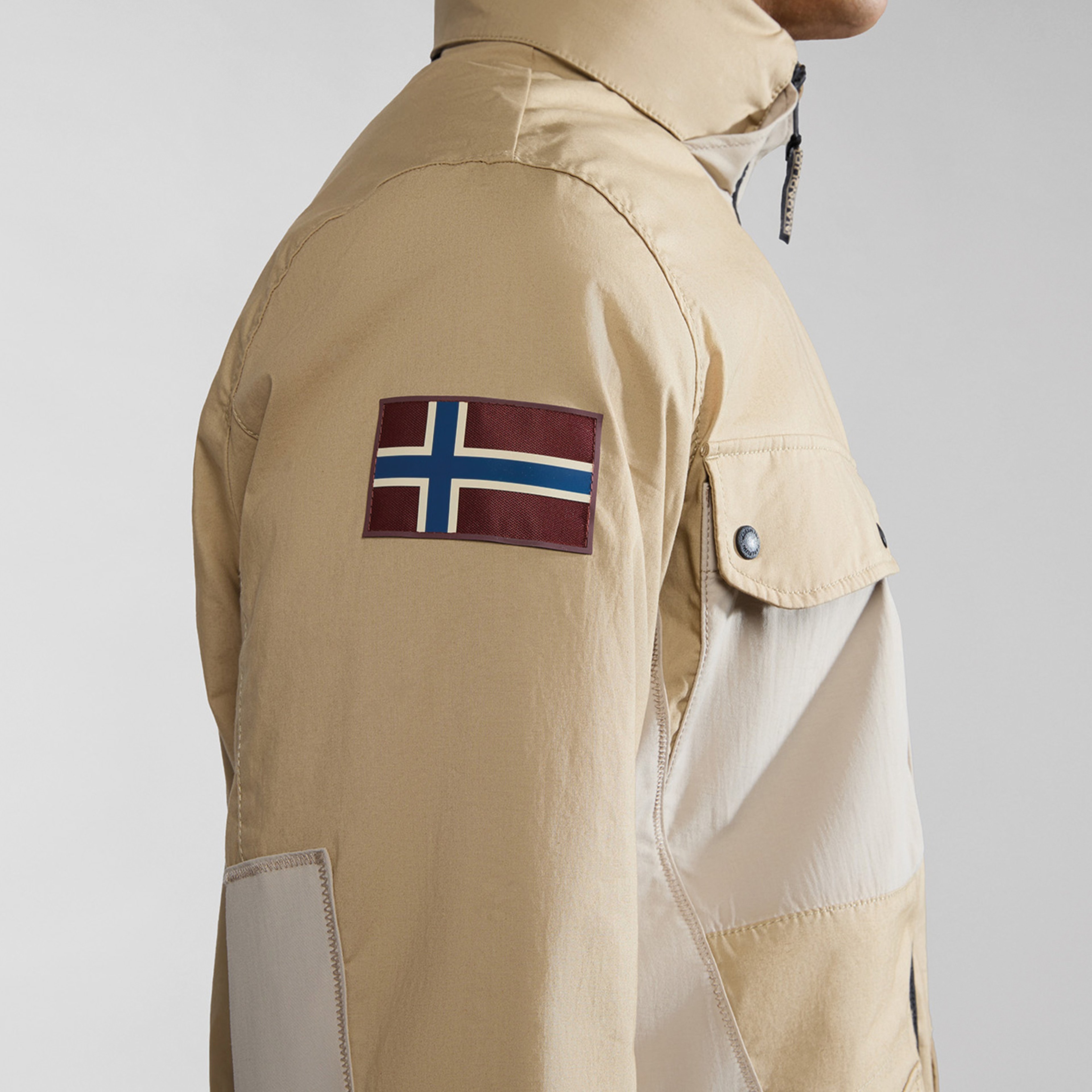 Napapijri A-Tepees Erkek Krem Ceket