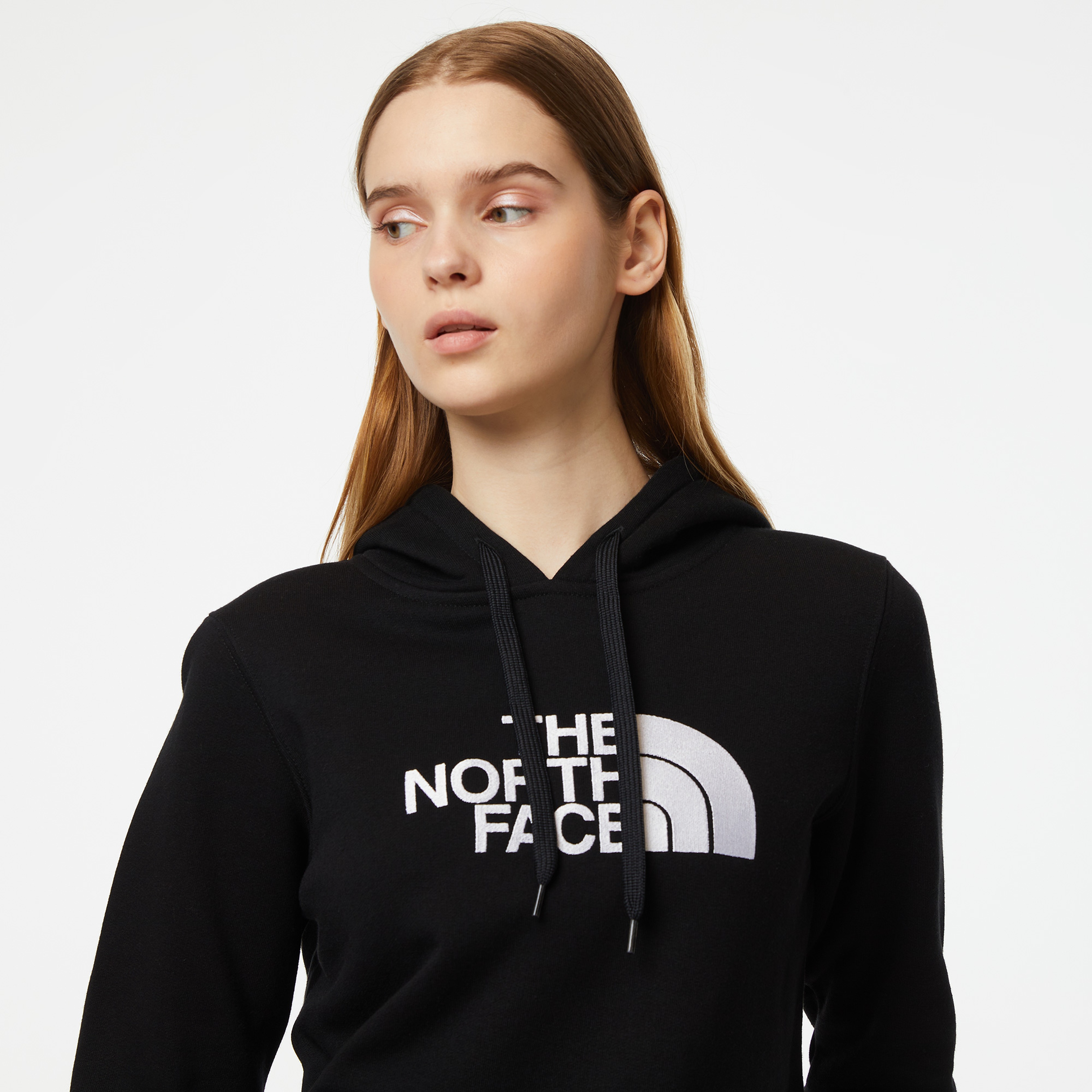 The North Face W Drew Peak Pullover Hoodie - Eu Kadın Siyah Sweatshirt