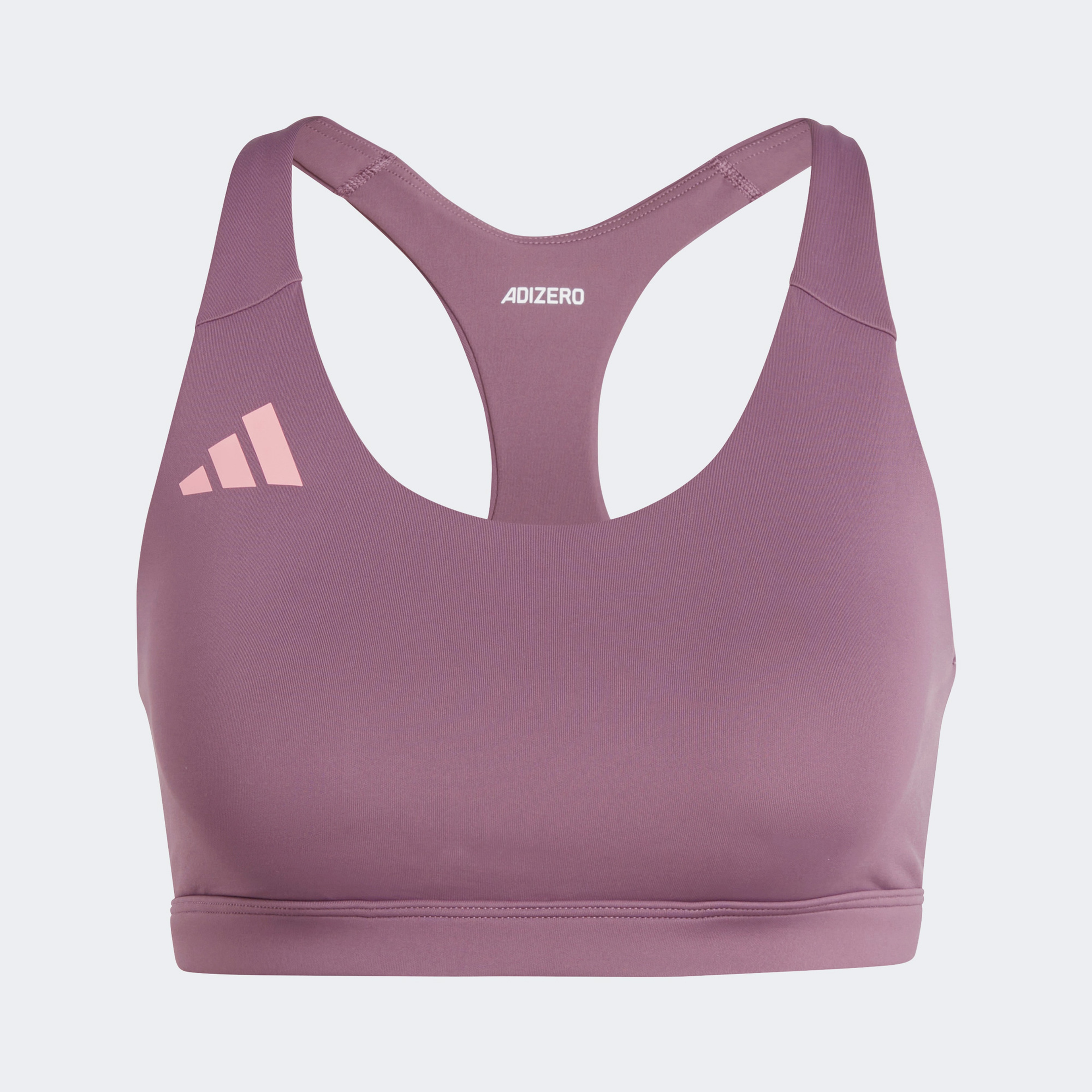 adidas Adizero Essentials Run Medium Support Bra Kadın Mor Bra