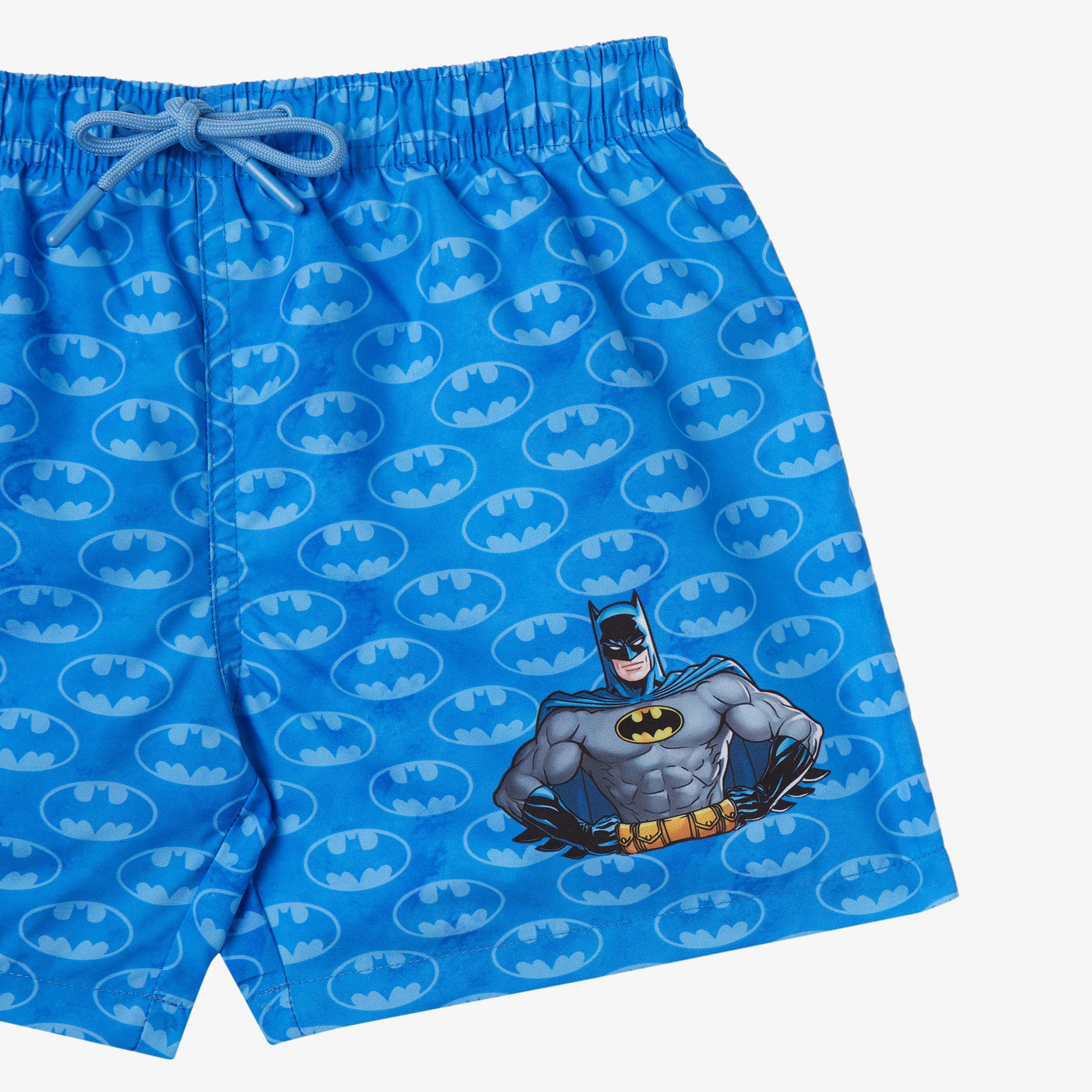 Slipstop Wayne Batman Çocuk Mavi Deniz Şortu
