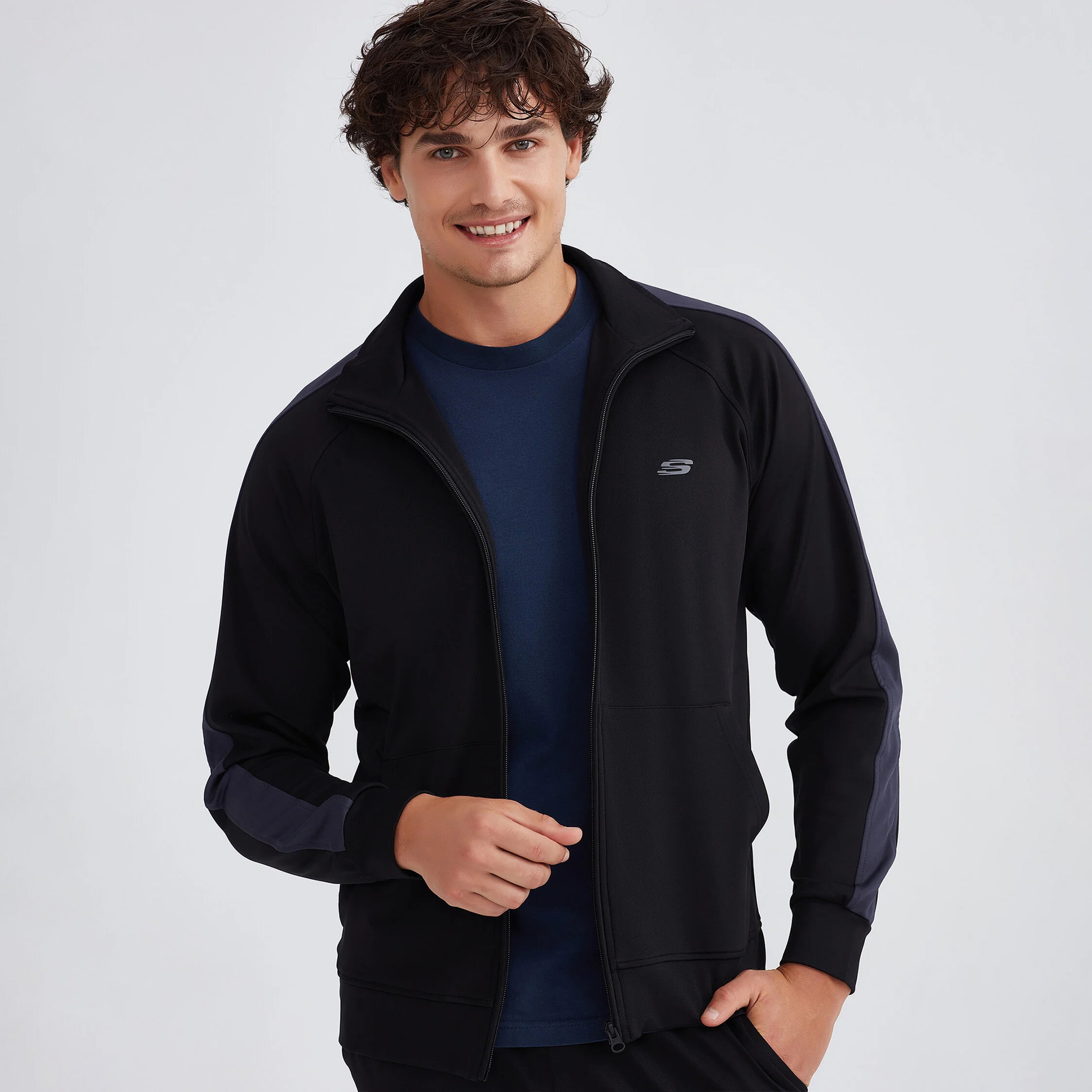 Skechers Erkek Siyah Eşofman Takımı