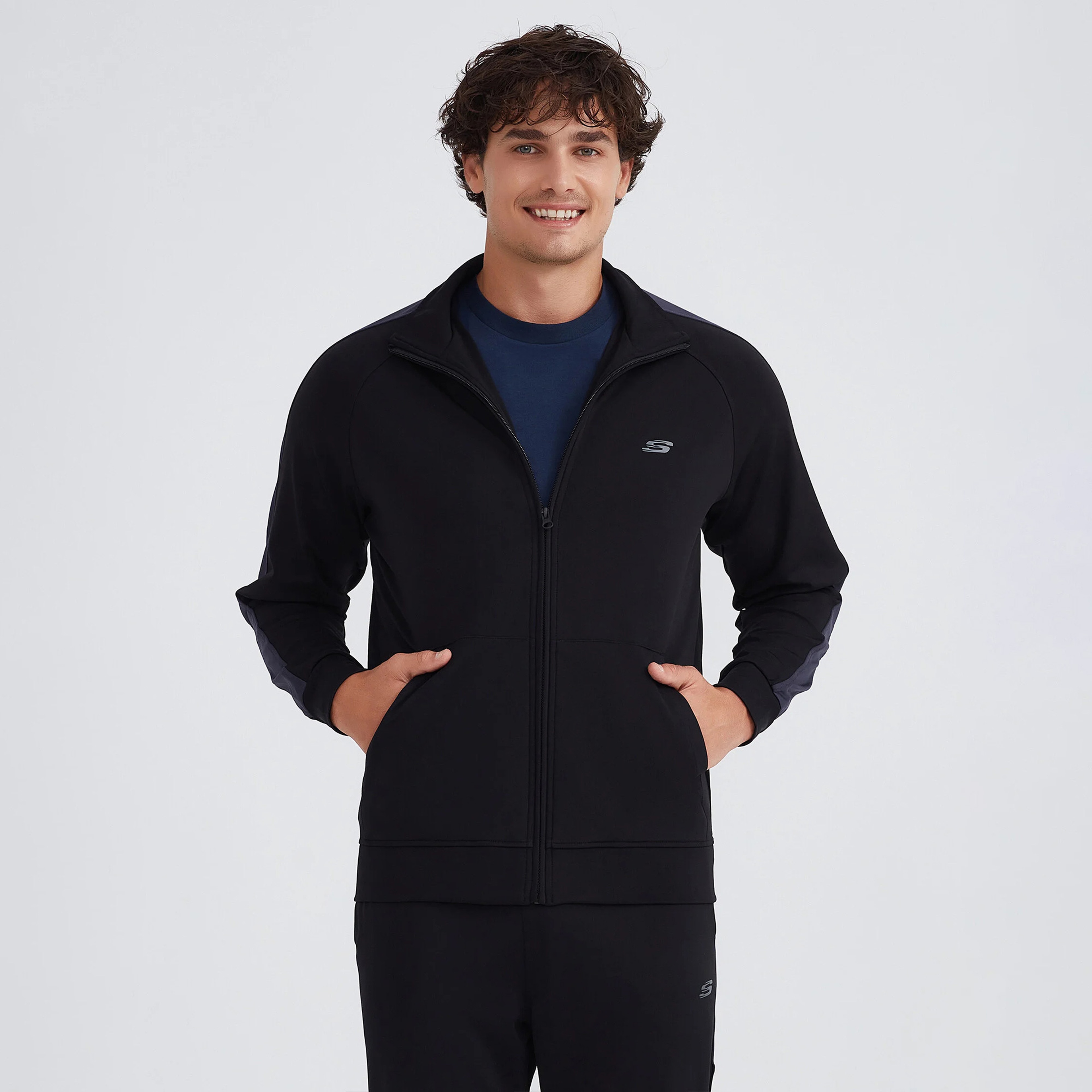 Skechers Erkek Siyah Eşofman Takımı