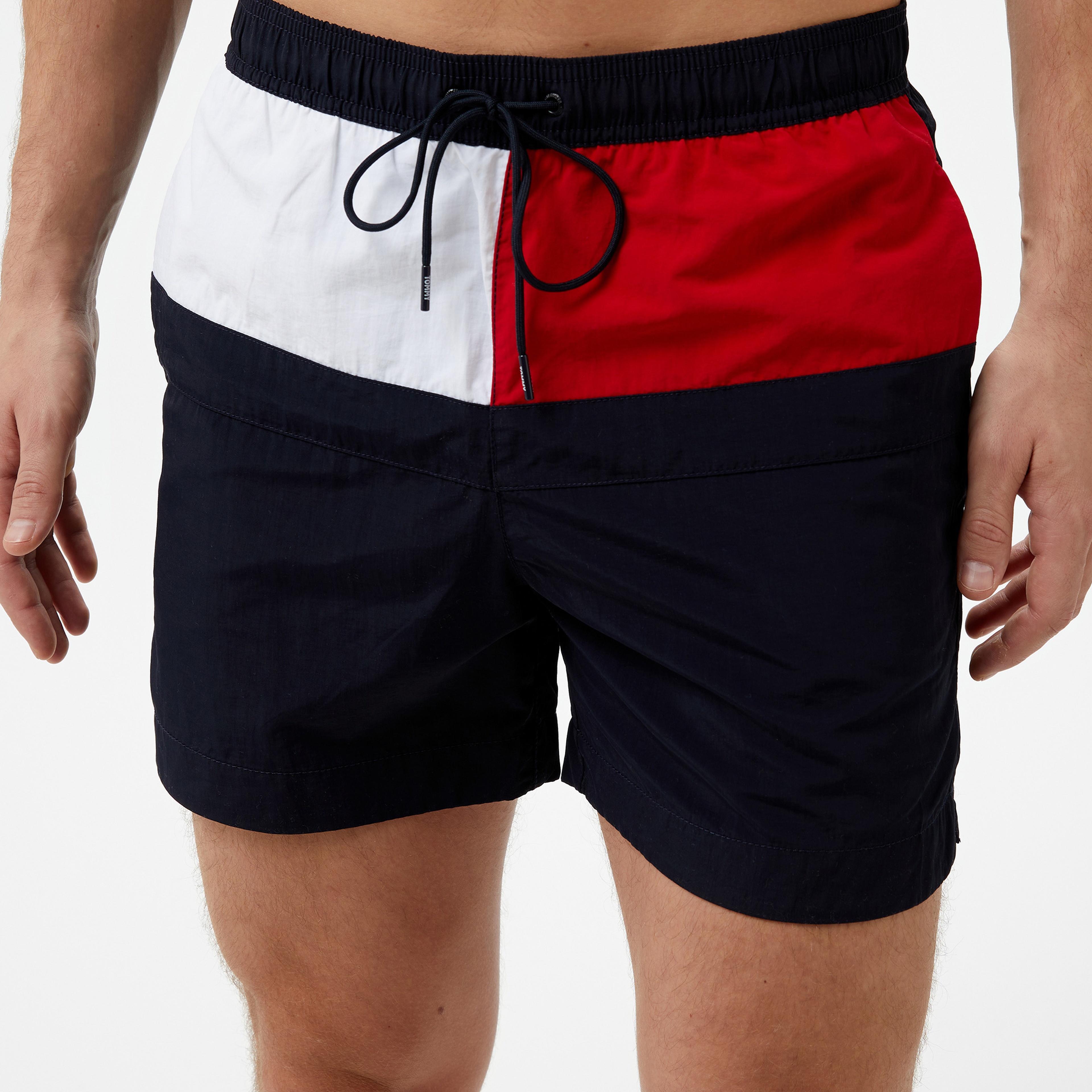 Tommy Hilfiger Medium Drawstring Erkek Kırmızı Deniz Şortu