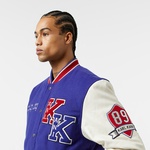 Karl Kani Retro Patch Block College  Erkek Lacivert/Krem Ceket