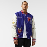 Karl Kani Retro Patch Block College  Erkek Lacivert/Krem Ceket