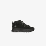 Timberland Mid Lace Up Çocuk Siyah Outdoor Bot
