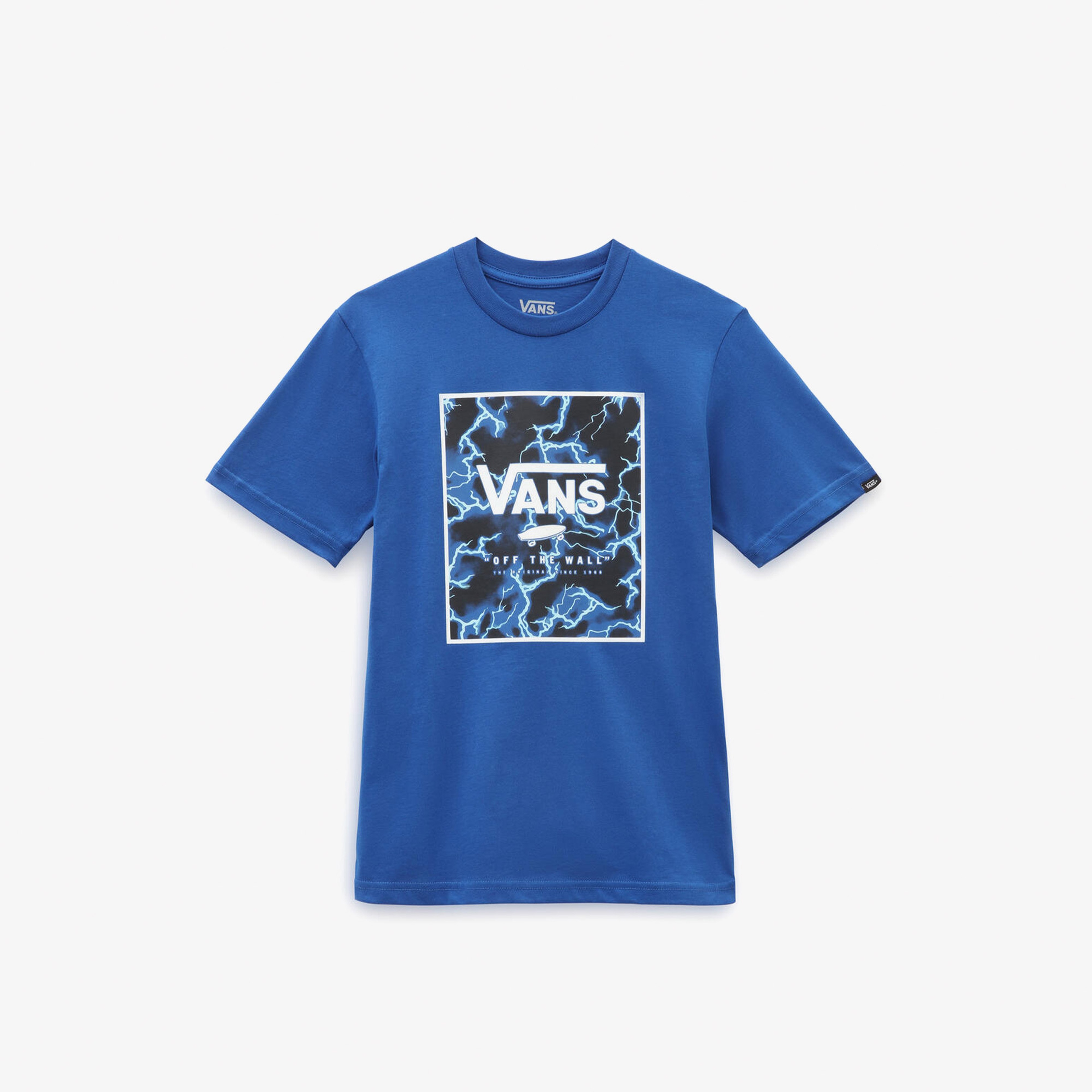 Vans Print Box Çocuk Mavi T-Shirt