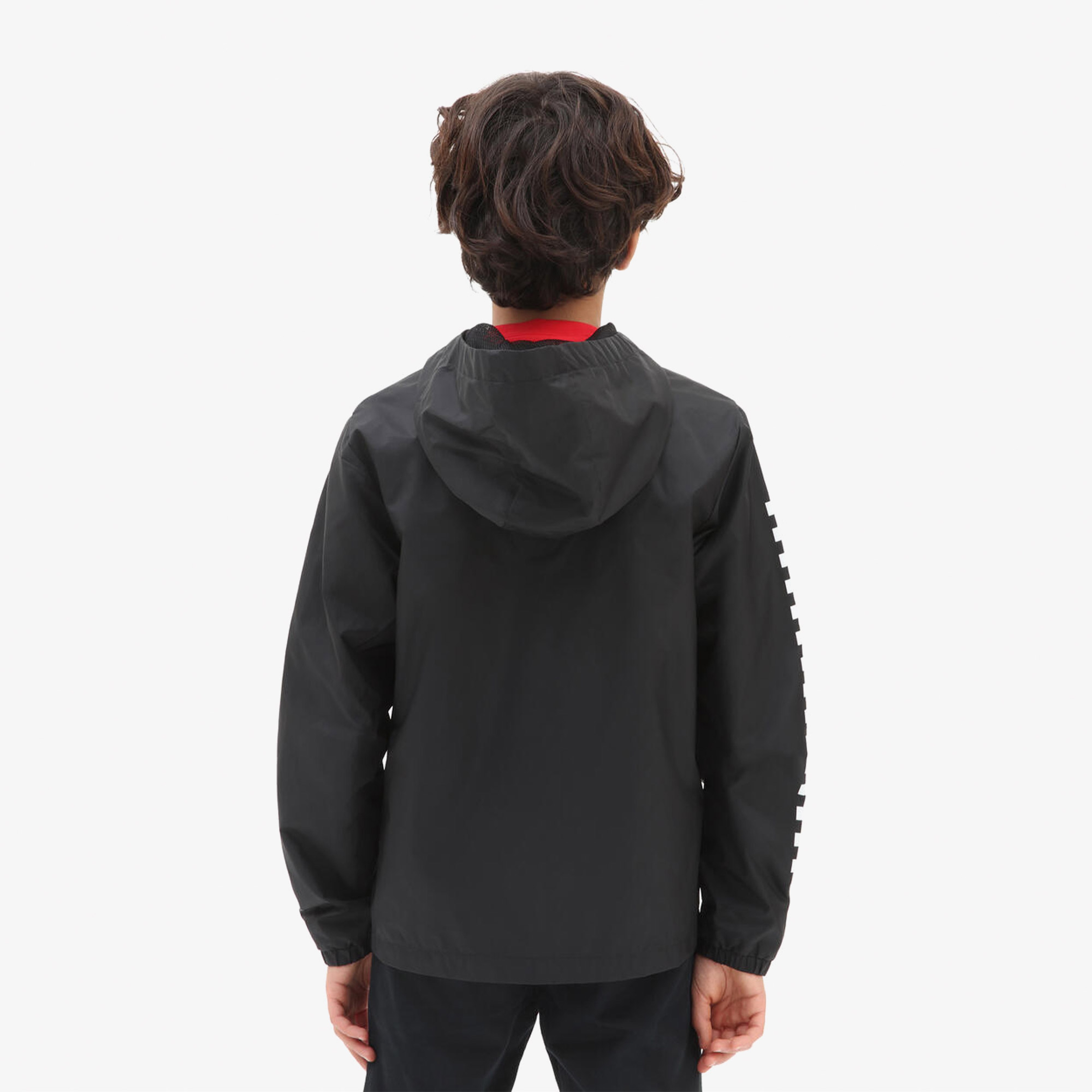 Vans Garnett Windbreaker Çocuk Siyah Ceket