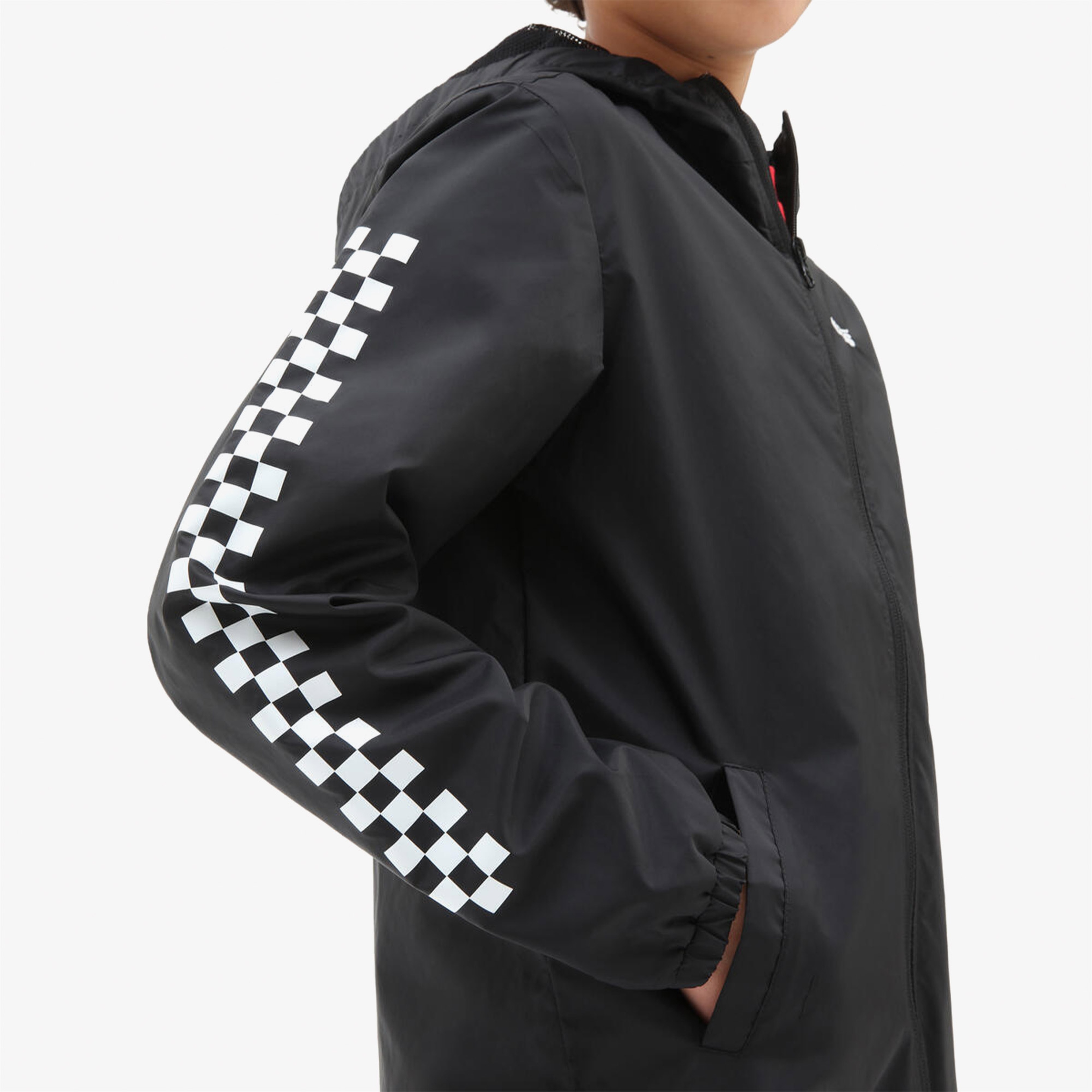 Vans Garnett Windbreaker Çocuk Siyah Ceket