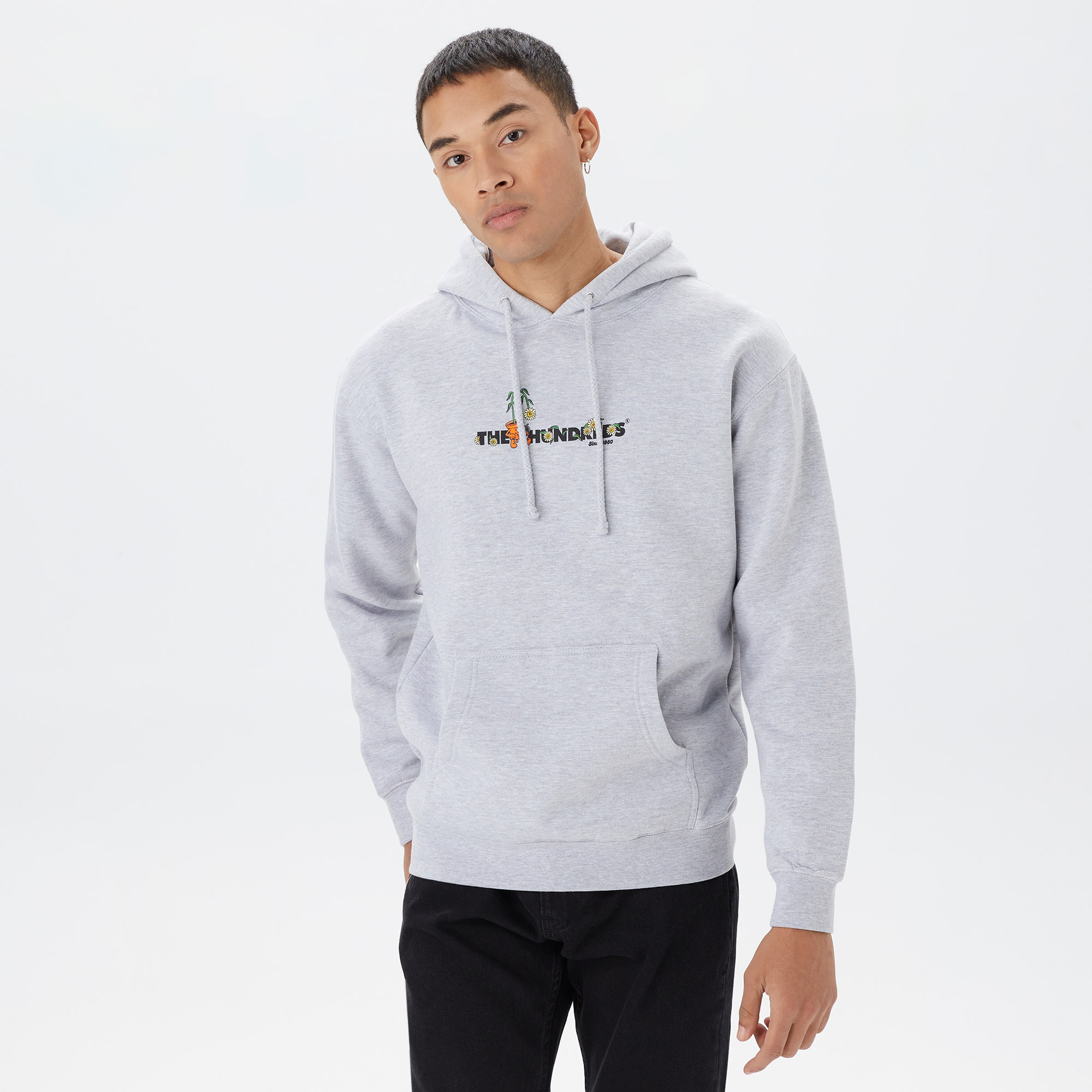 The Hundreds Passion & Patience Erkek Siyah Hoodie