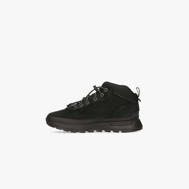 Timberland Siyah Timberland Mid Lace Up Çocuk Outdoor Bot