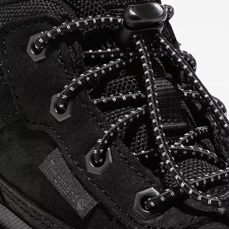 Timberland Mid Lace Up Bebek Siyah Outdoor Ayakkabı