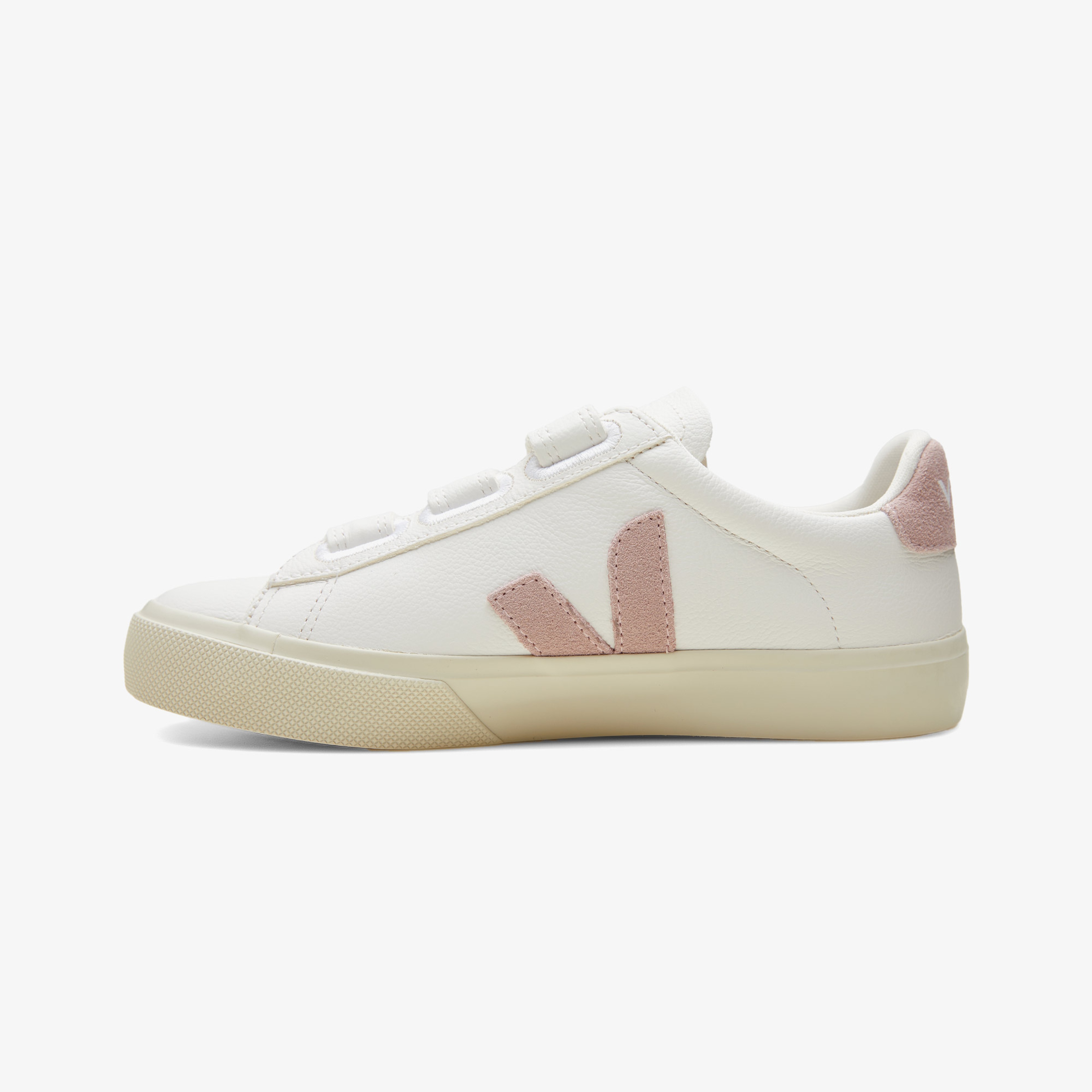 Veja Recife Logo Chromefree Leather Kadın Krem Sneaker