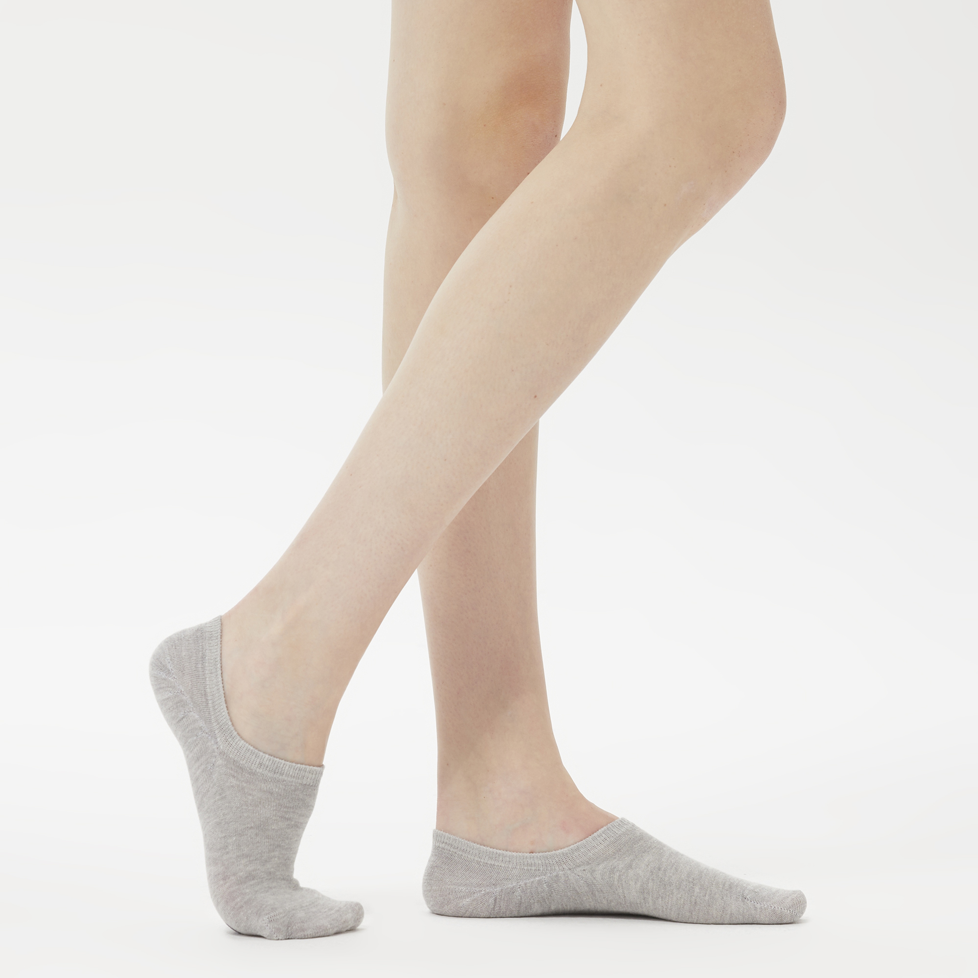 UNITED4 Kadın Gri 3'lü Çorap
