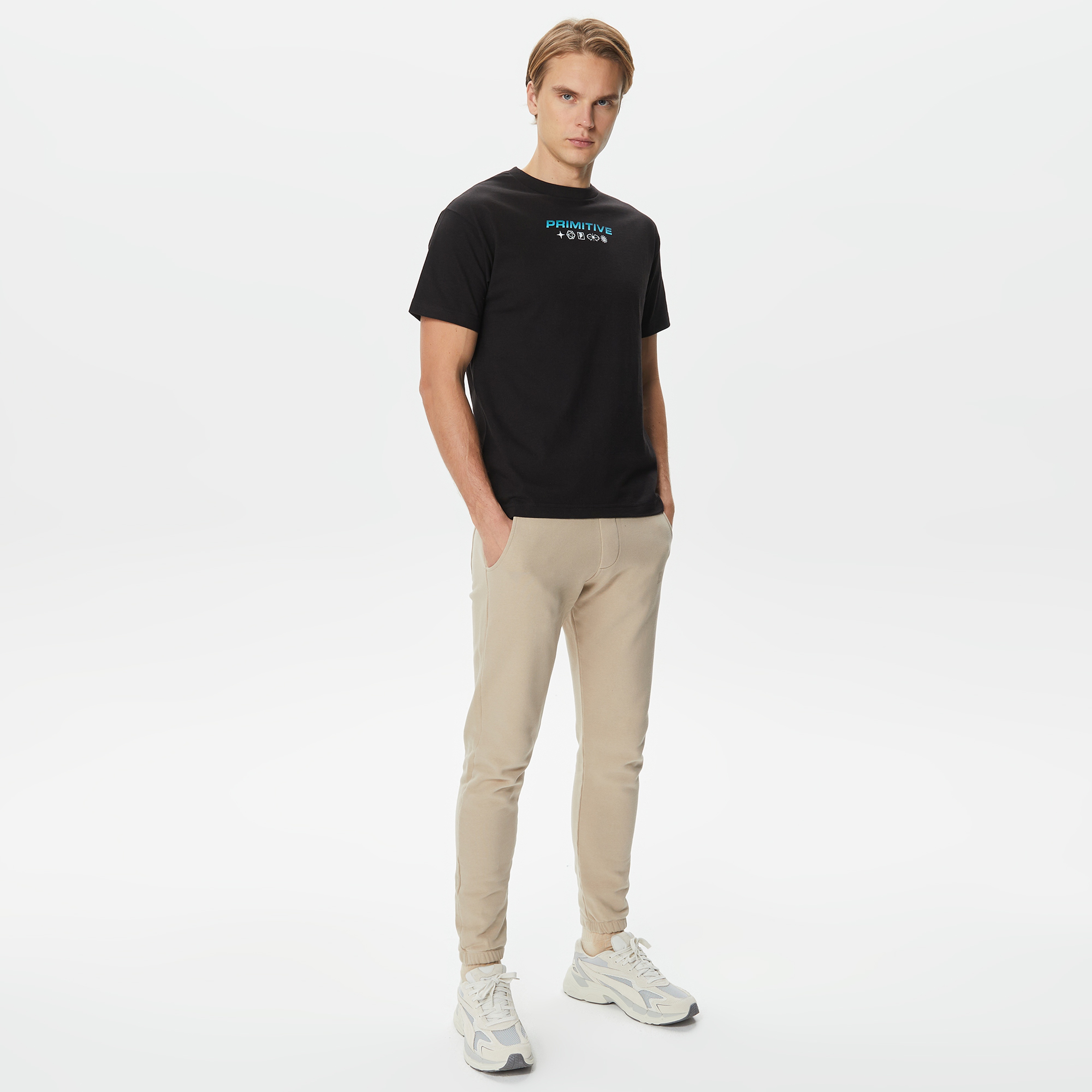 Primitive Zenith Erkek Siyah T-Shirt