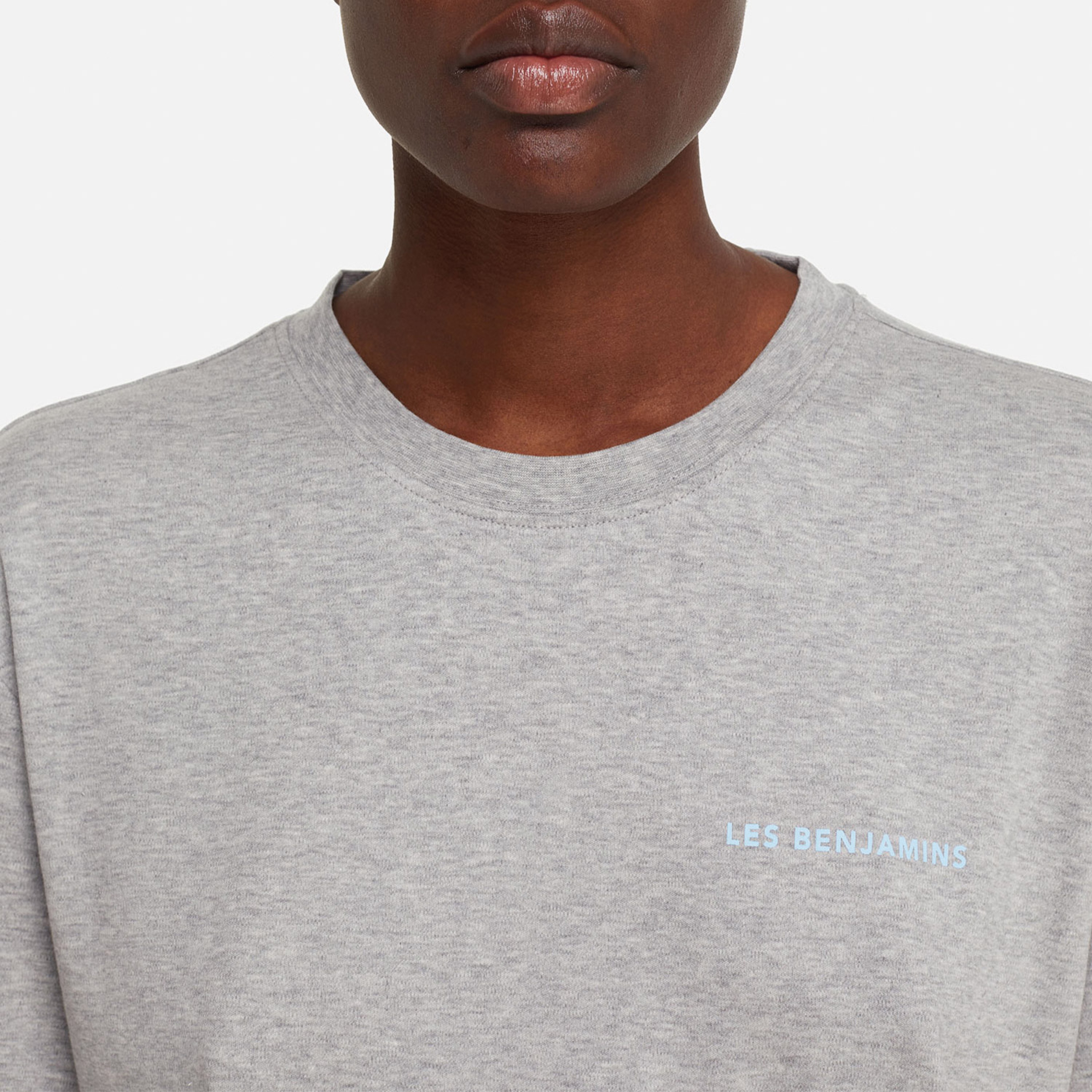 Les Benjamins Core Erkek Gri T-Shirt