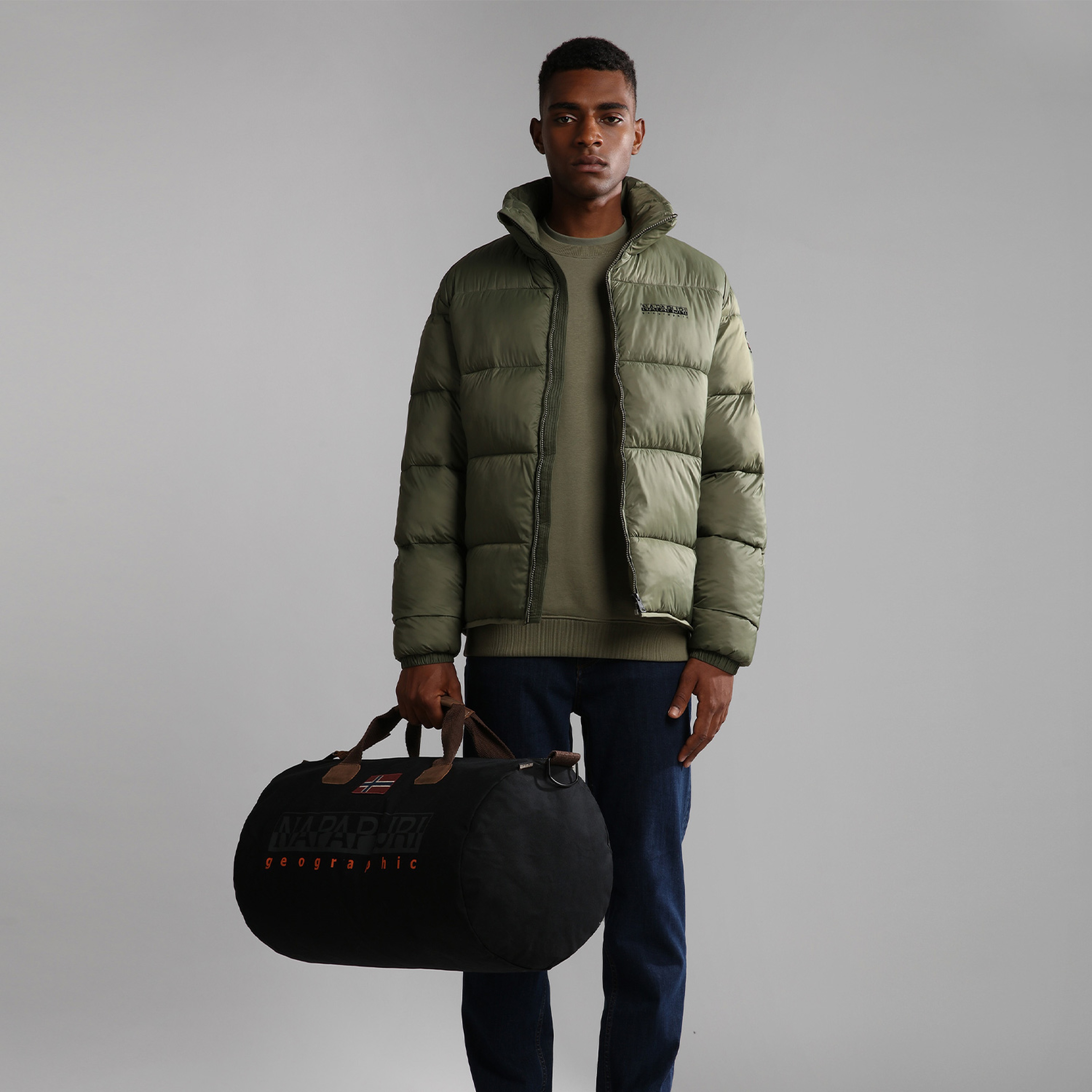 Napapijri A-Suomi Erkek Haki Mont